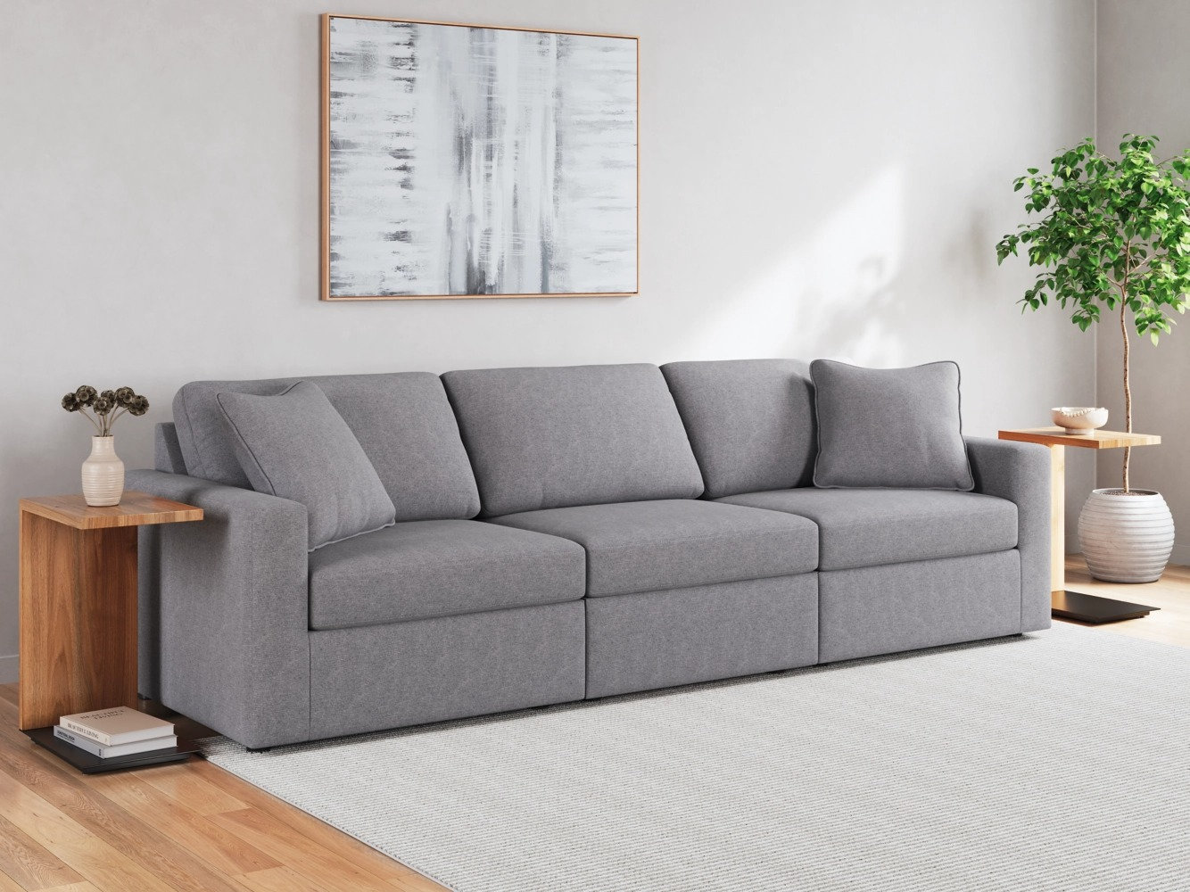 Modmax 3-Piece Polyester Modular Sofa