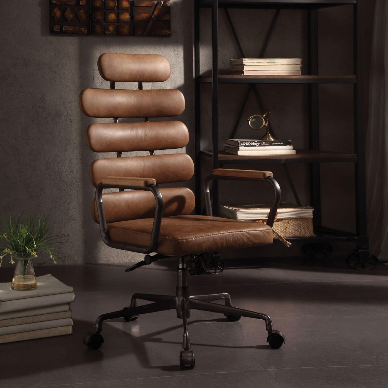 Calan Top Grain Leather Executive Office Chair