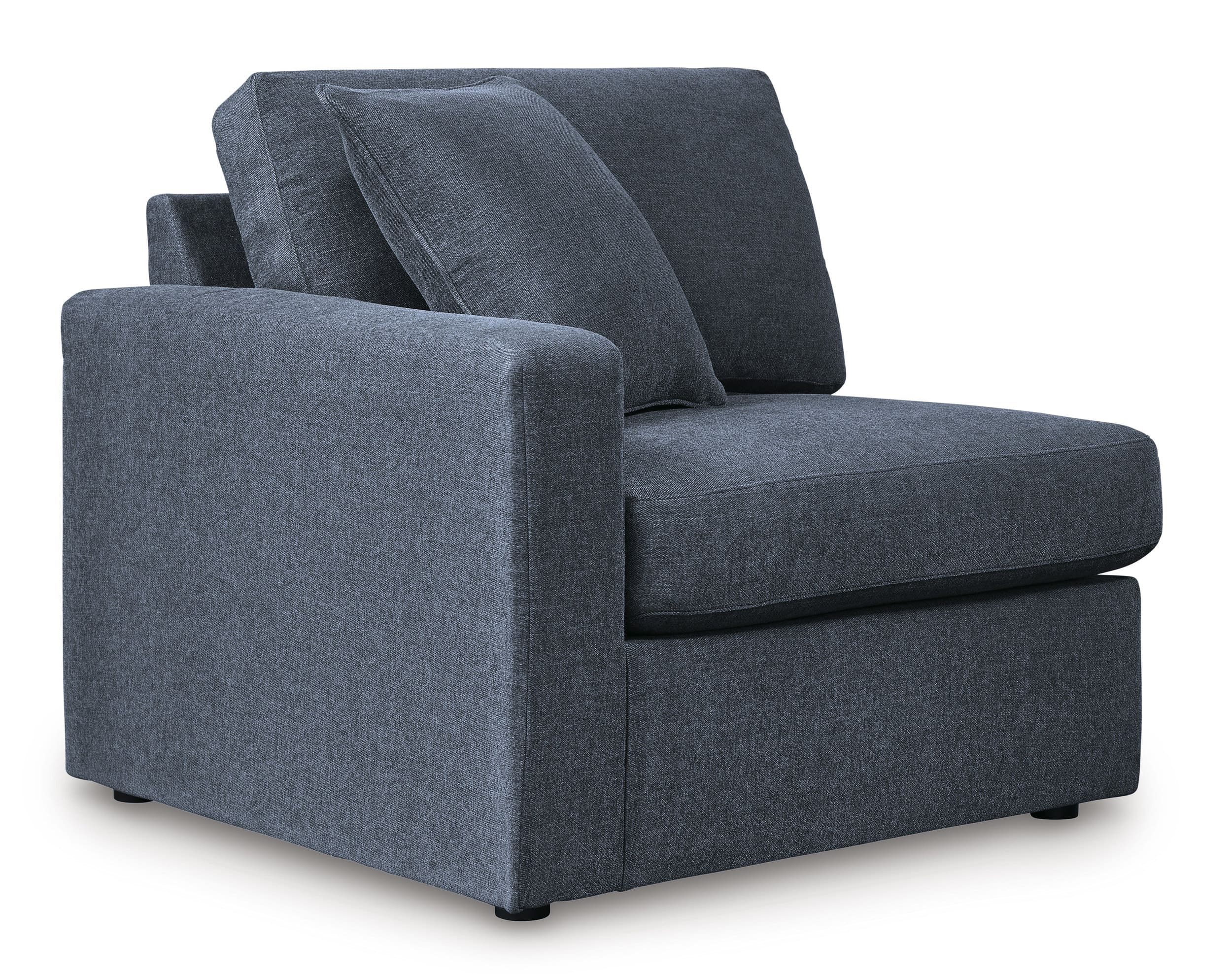 Modmax 6-Piece L-Shaped Polyester Sectional w/Audio Console & RAF Corner Chair