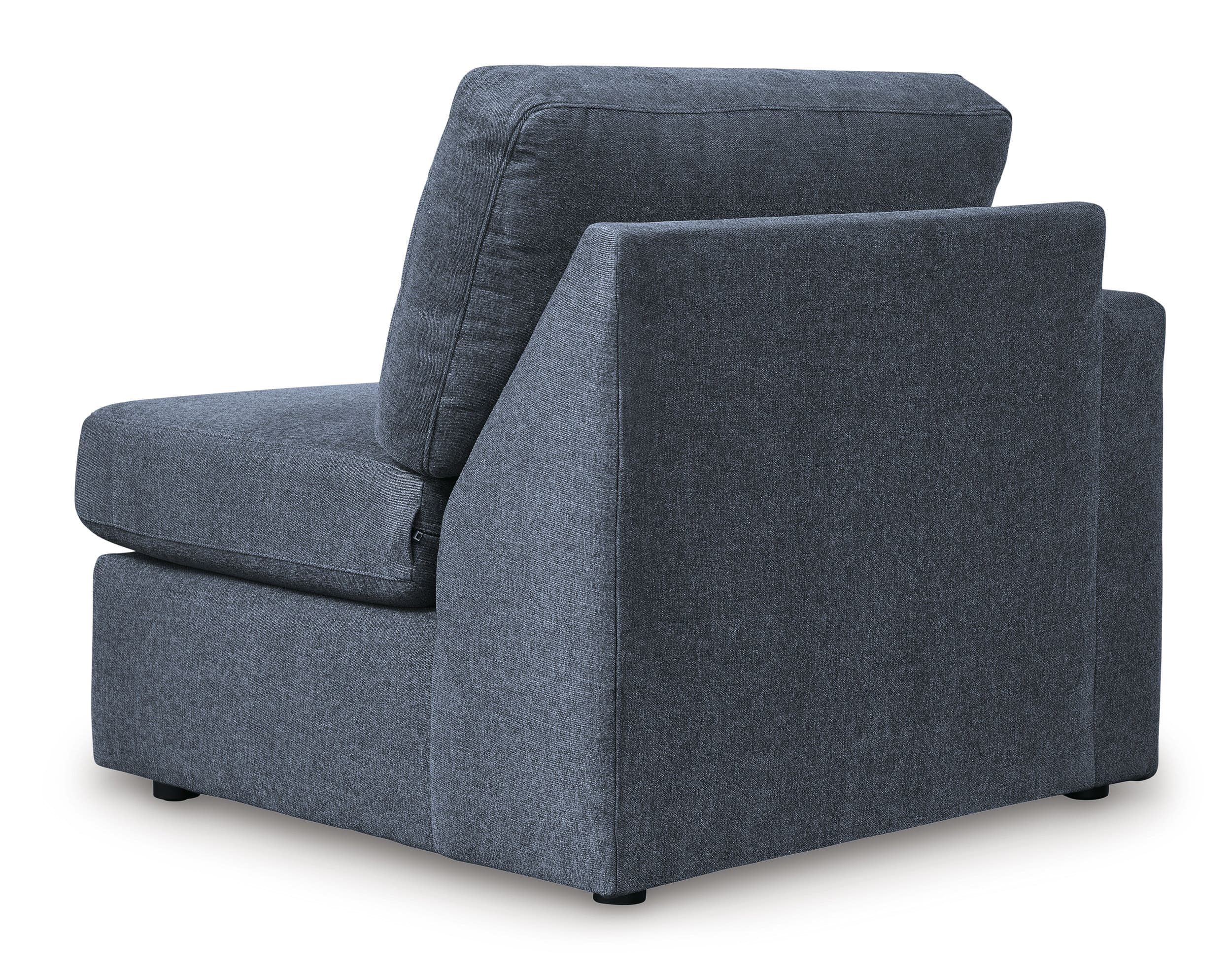 Modmax 8-Piece U-Shaped Polyester Sectional w/RAF Chaise & Audio Consoles