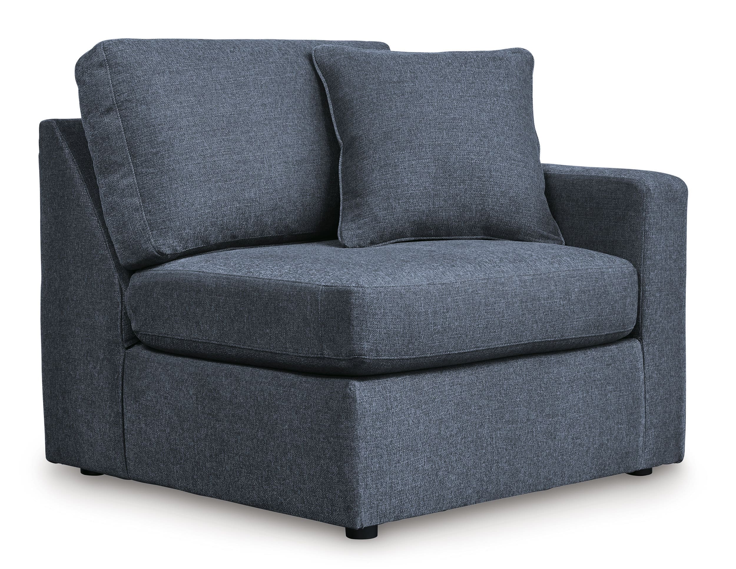Modmax 7-Piece L-Shaped Polyester Balanced Sectional w/Audio & Storage Consoles