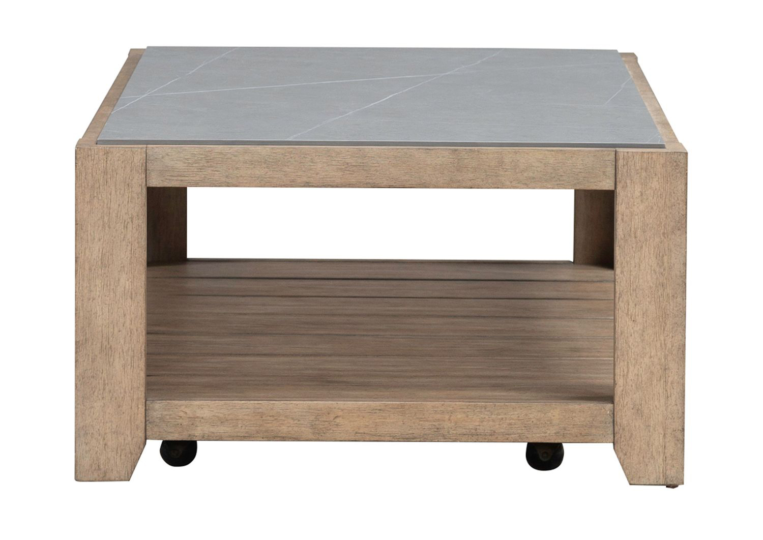 Millstone Wood Cocktail Table Set | 3-Piece | Rustic Pine