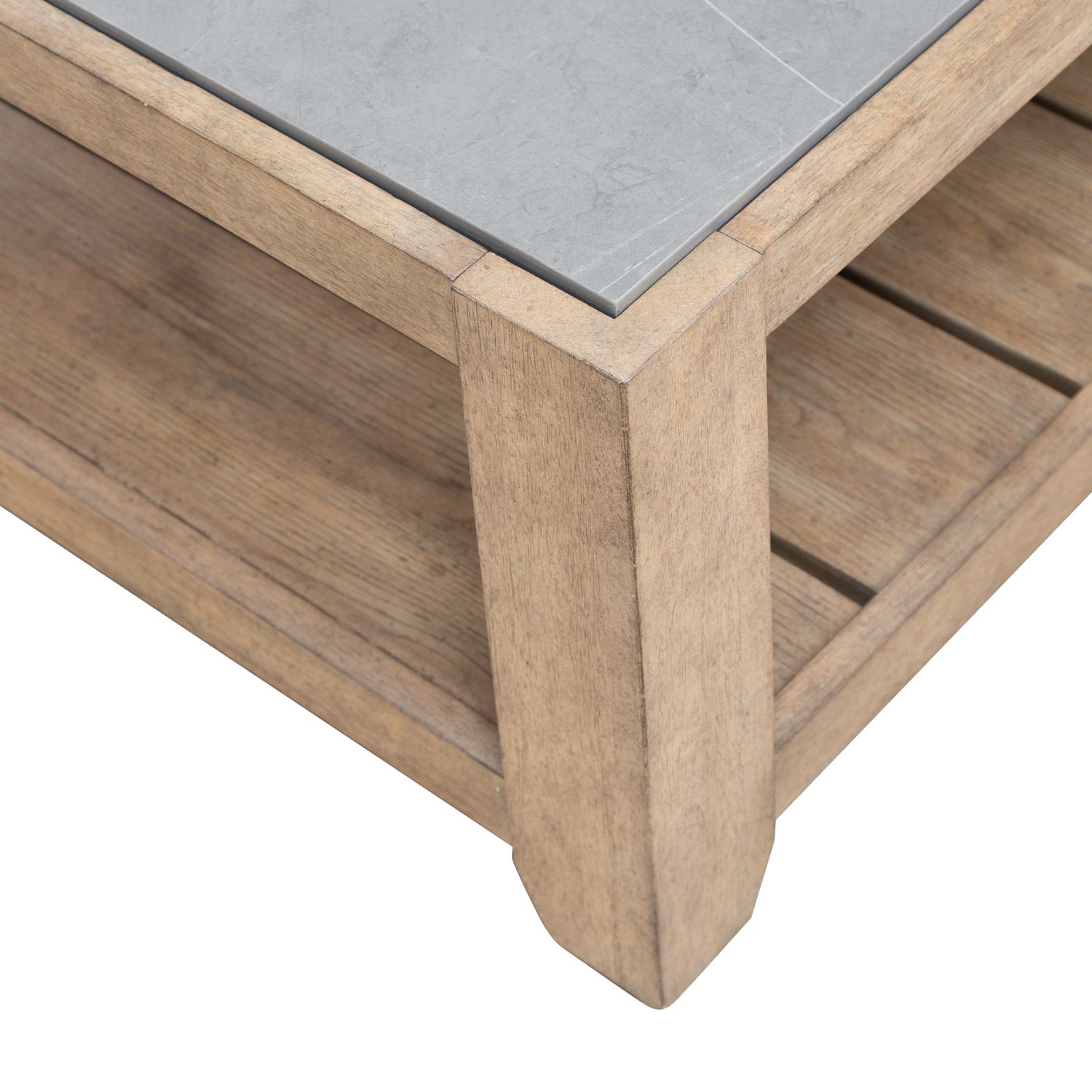 Millstone Rectangular Wood Cocktail Table w/Casters