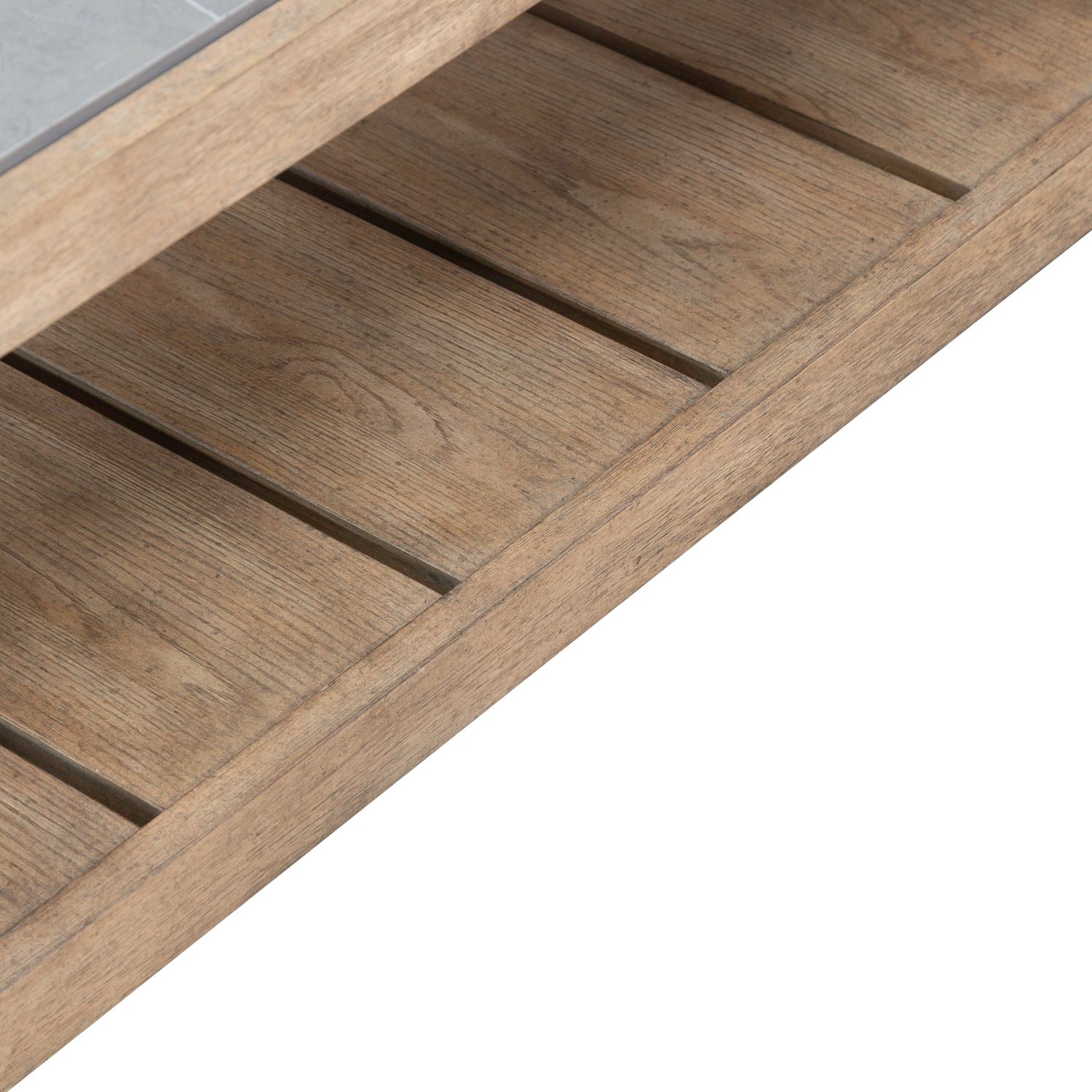 Millstone Rectangular Wood Cocktail Table w/Casters