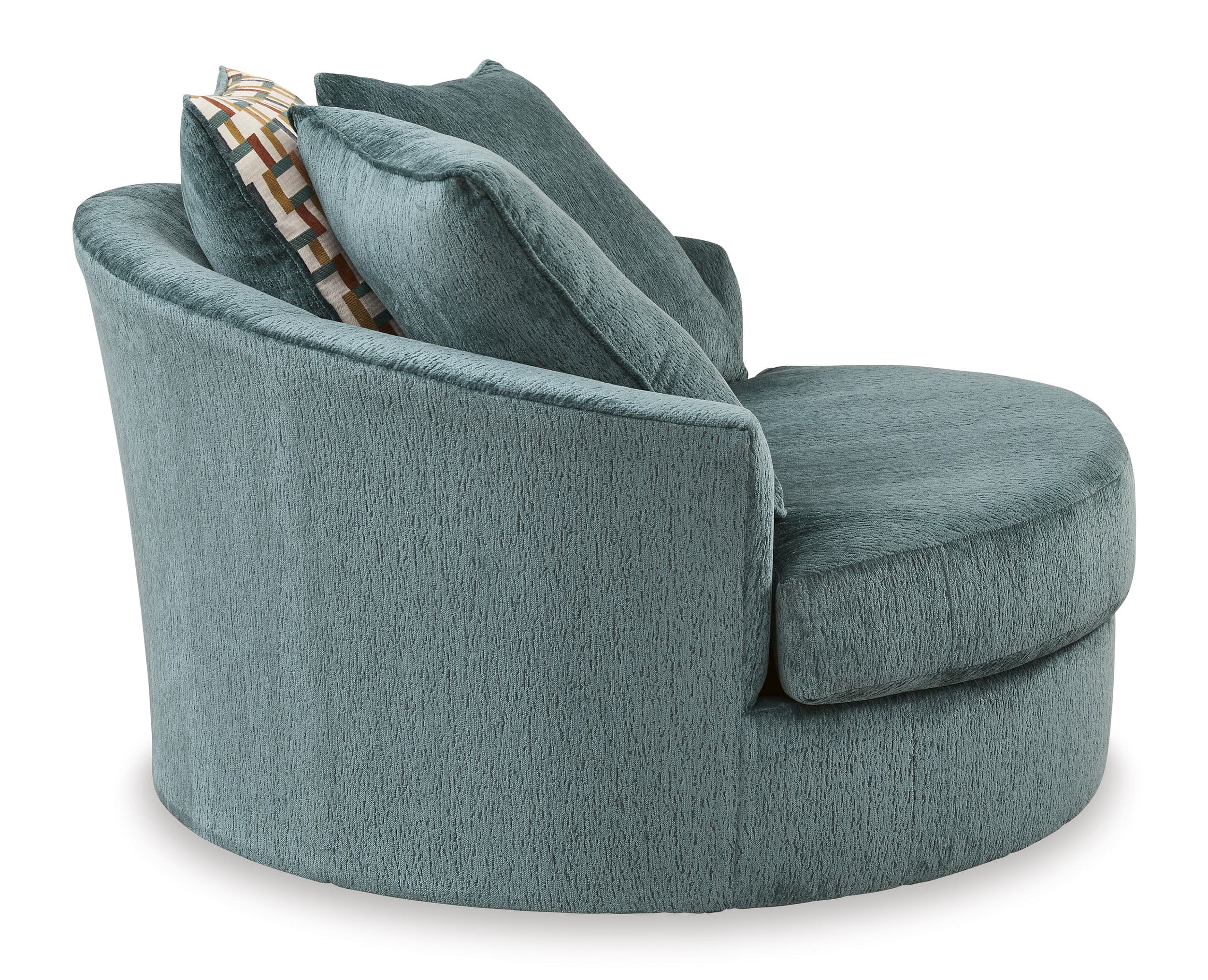 Laylabrook Polyester Oversized Swivel Accent Chair