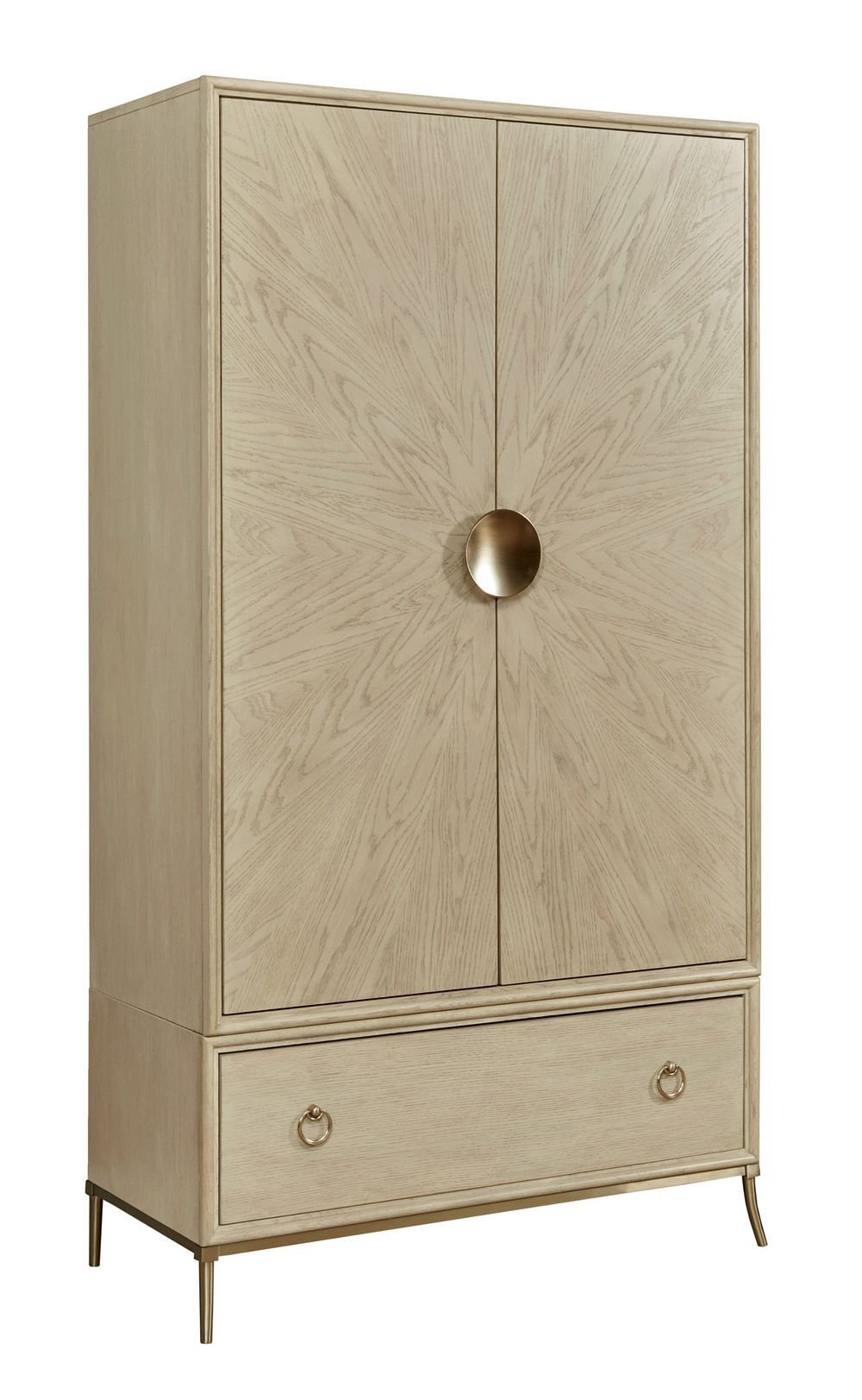 Lenox Siena Fabric/Wood/Metal Platform Bedroom Set