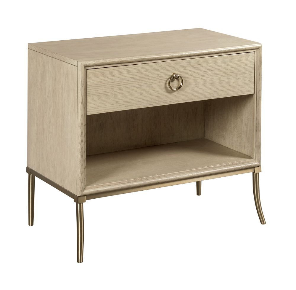 Lenox Siena Fabric/Wood/Metal Platform Bedroom Set