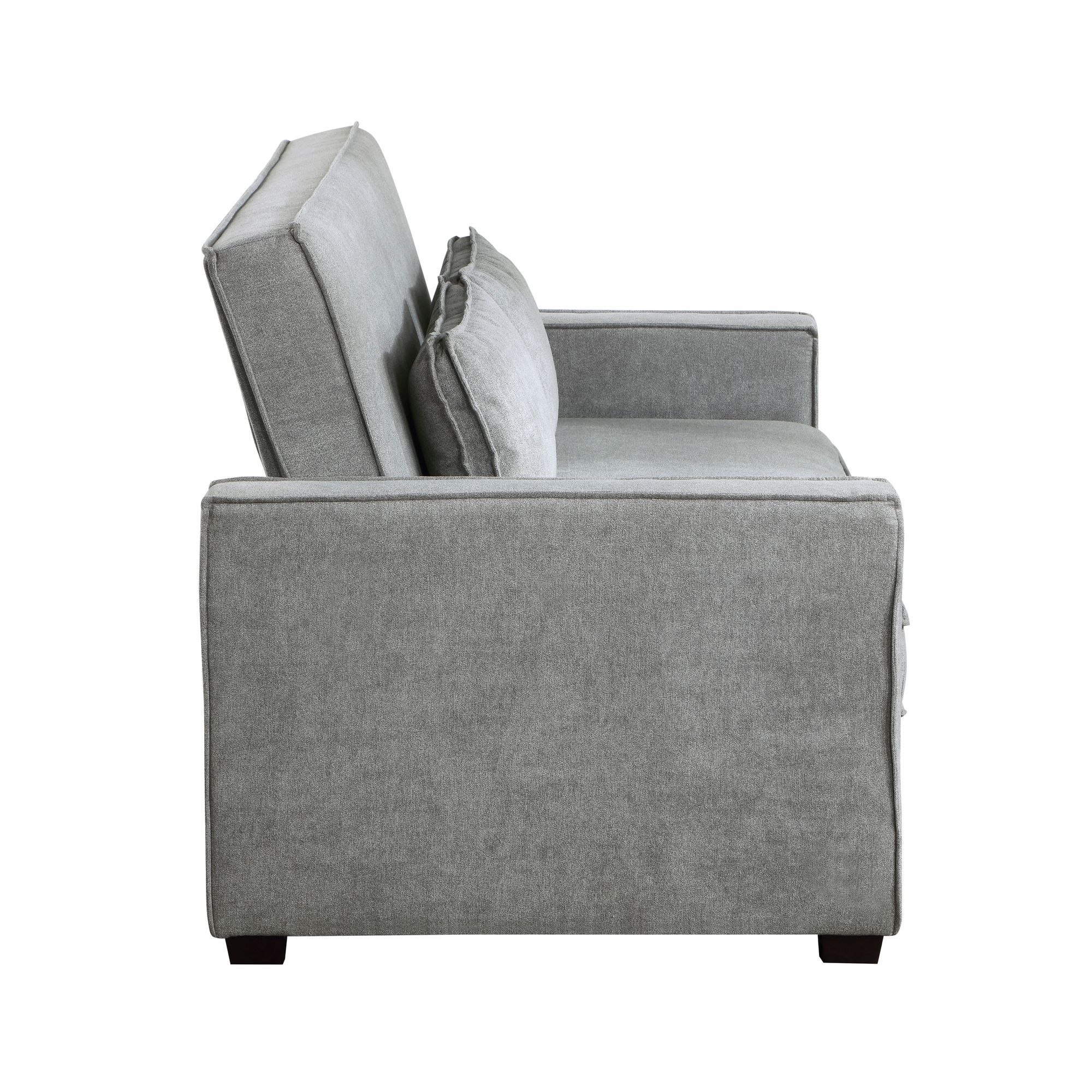 Alta Convertible Fabric Studio Sofa with Pull-out Bed