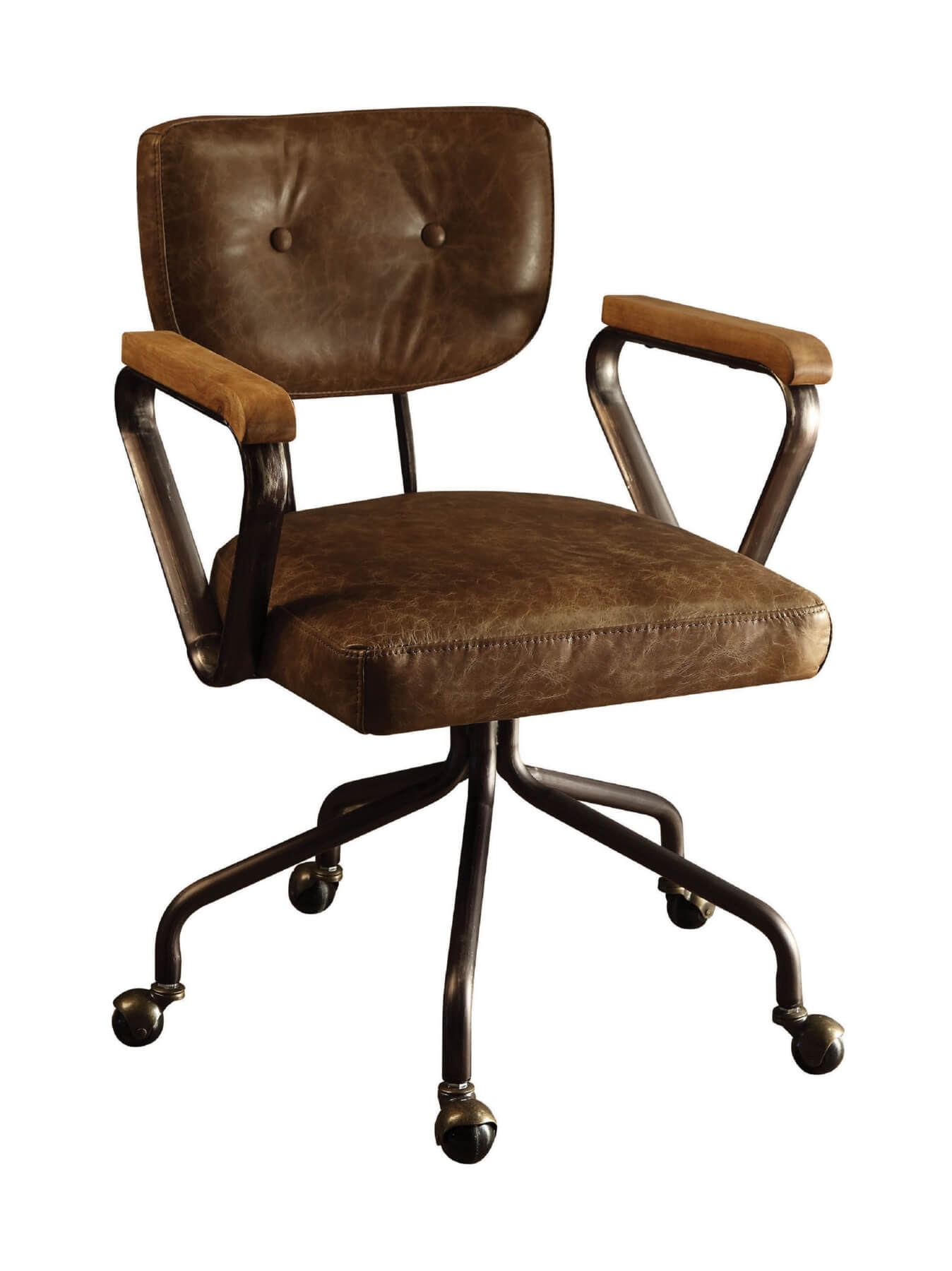 Hallie Top Grain Leather Executive Office Chair