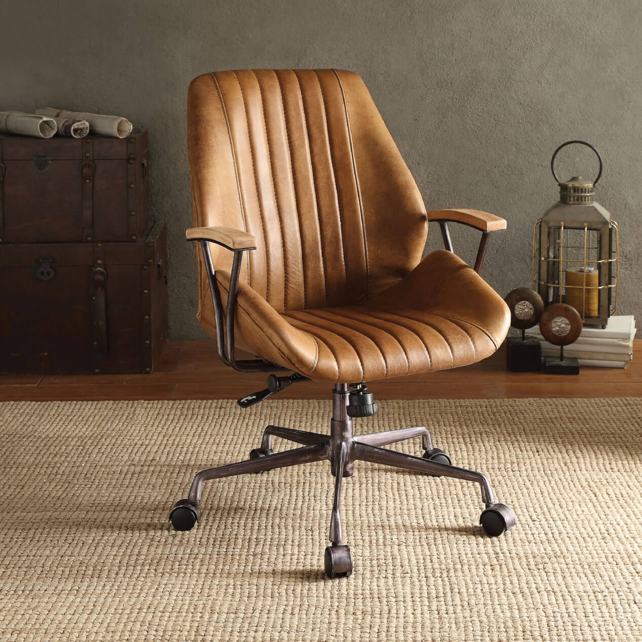 Hamilton Top Grain Leather Executive Office Chair