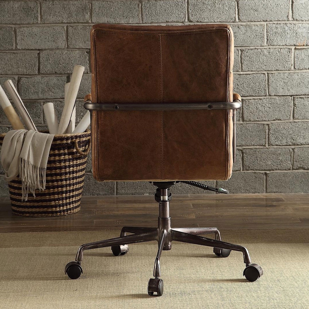 Harith Top Grain Leather Executive Office Chair