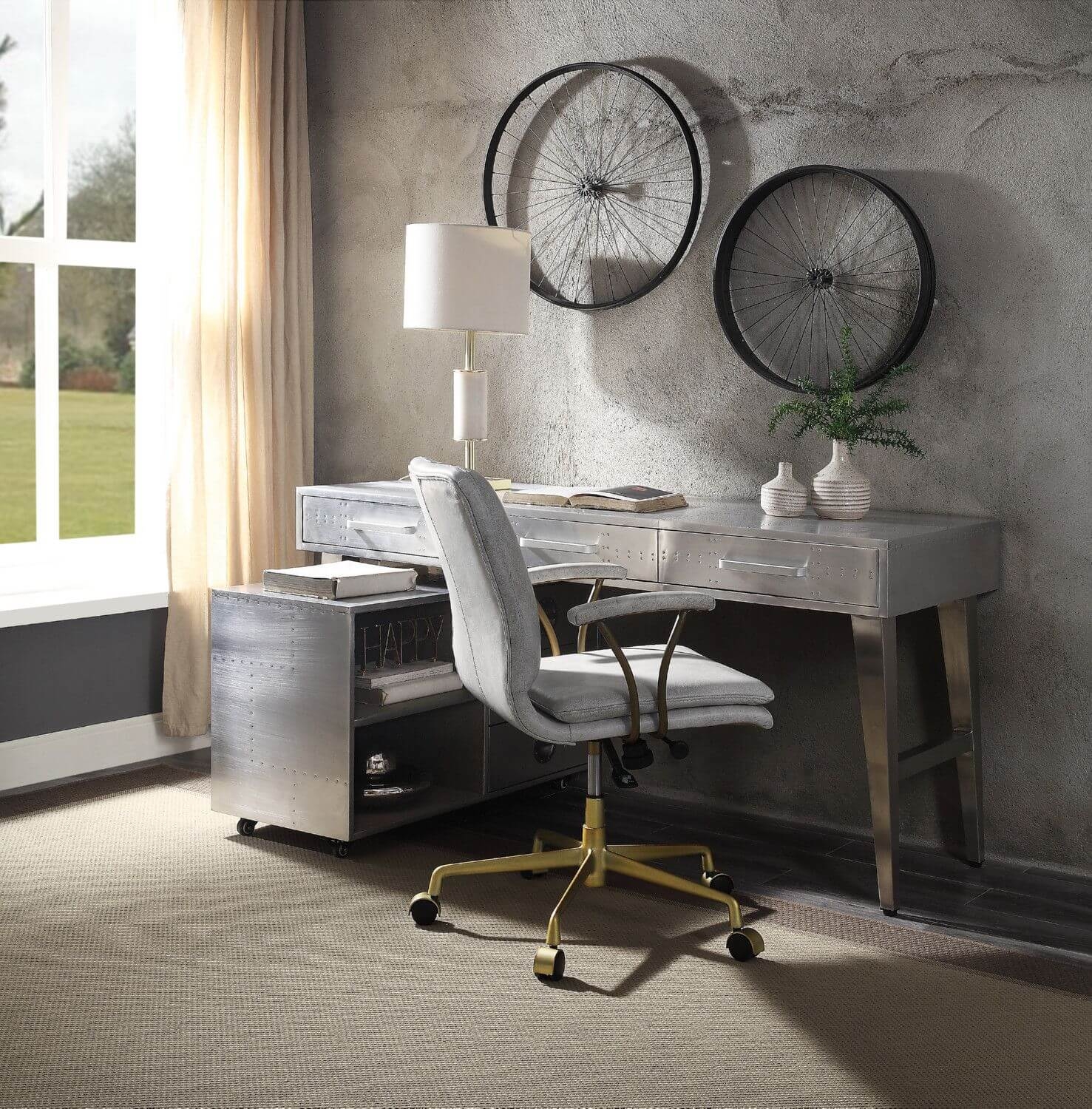 Brancaster 92426 Aluminum Desk