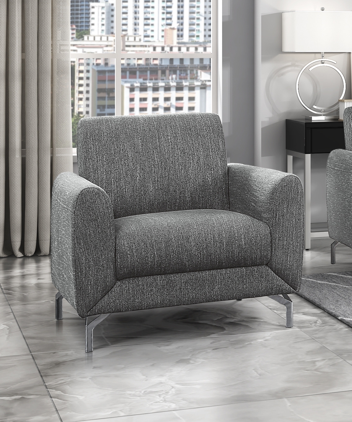 Venture Fabric Living Room Set