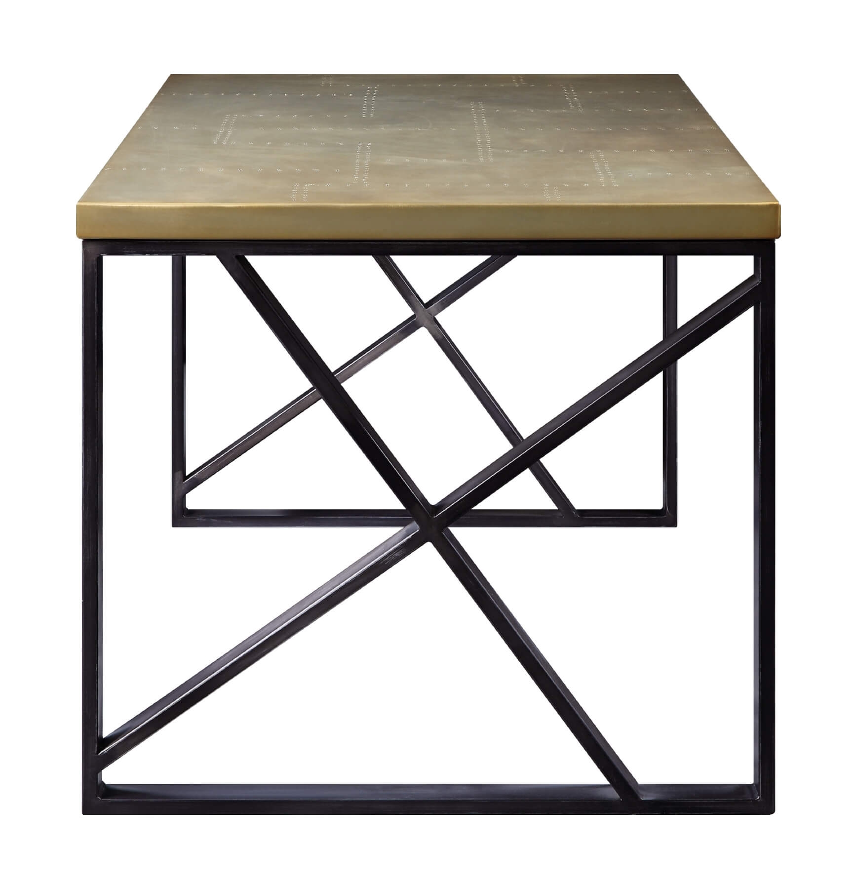 Jennavieve Aluminum Desk