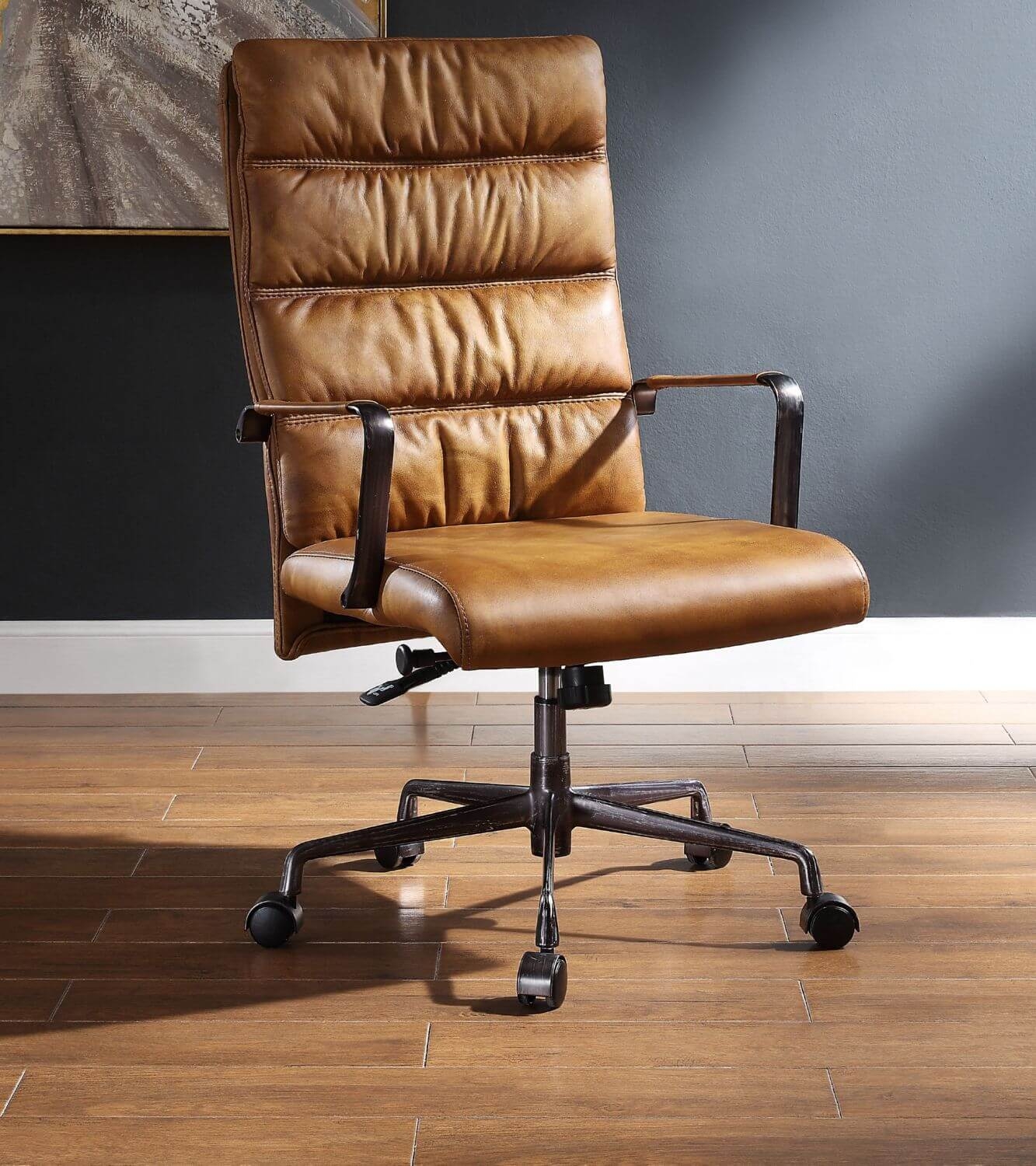 Jairo Top Grain Leather Executive Office Chair