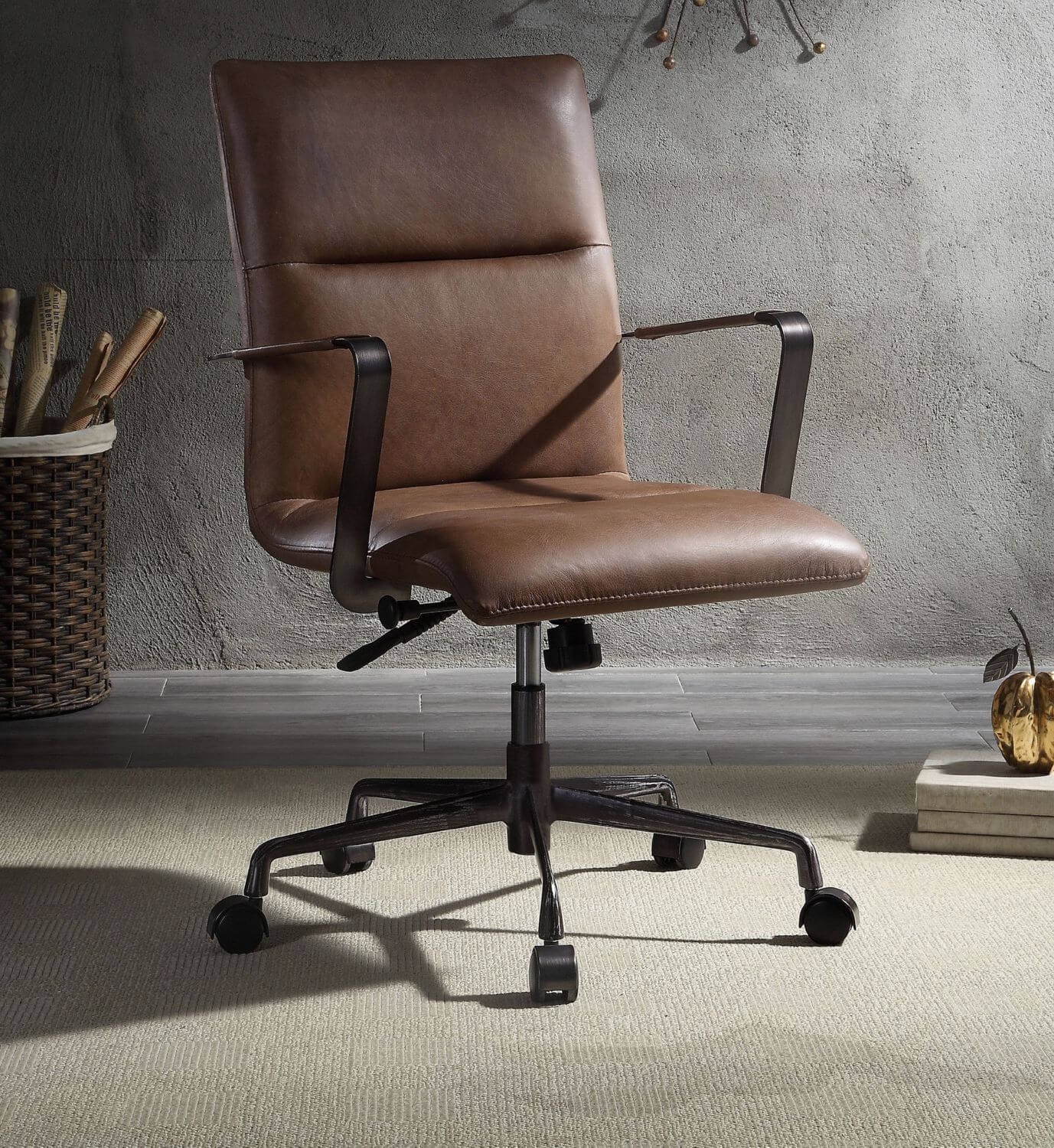 Indra Top Grain Leather Executive Office Chair