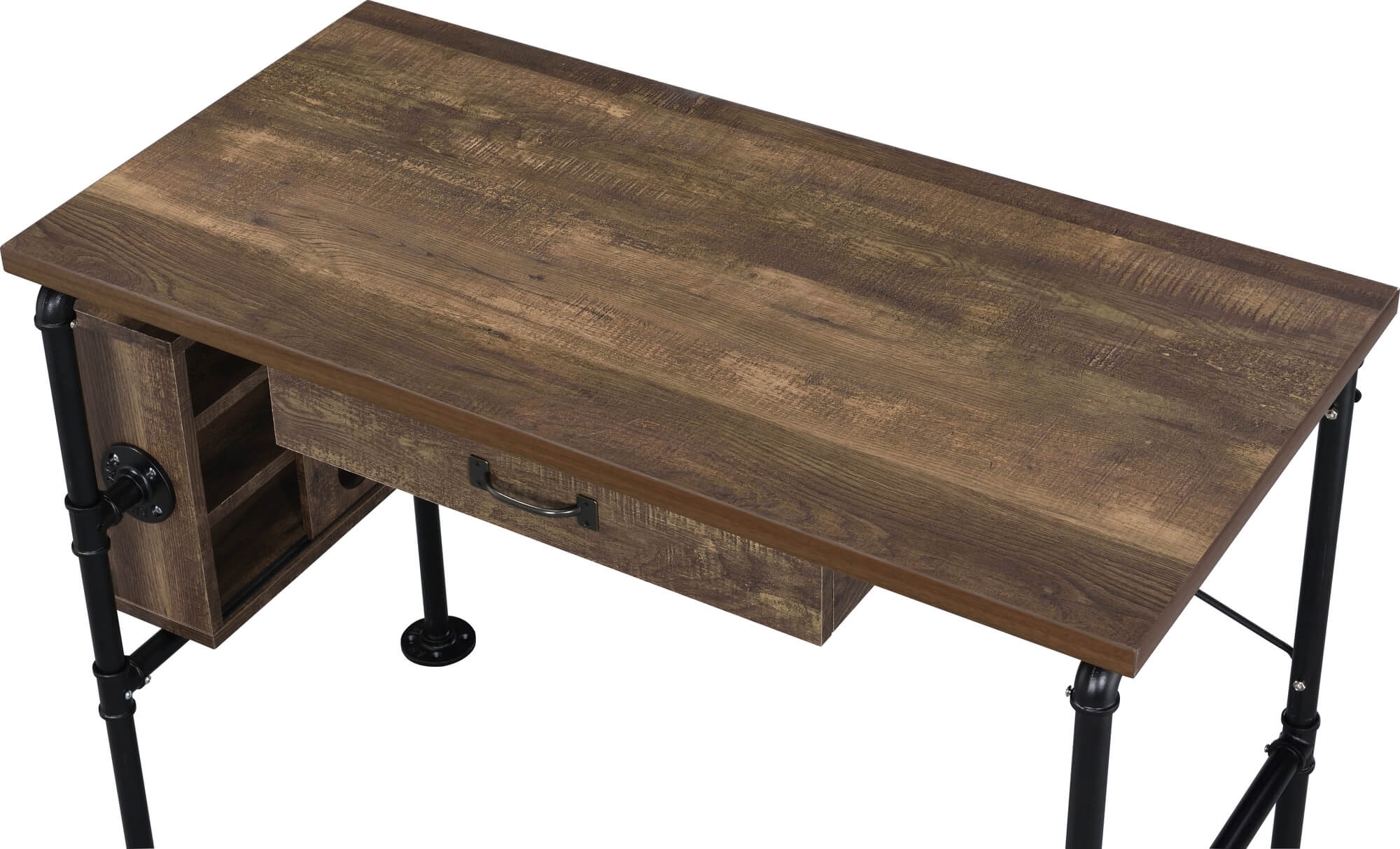 Endang Wood/Metal Writing Desk