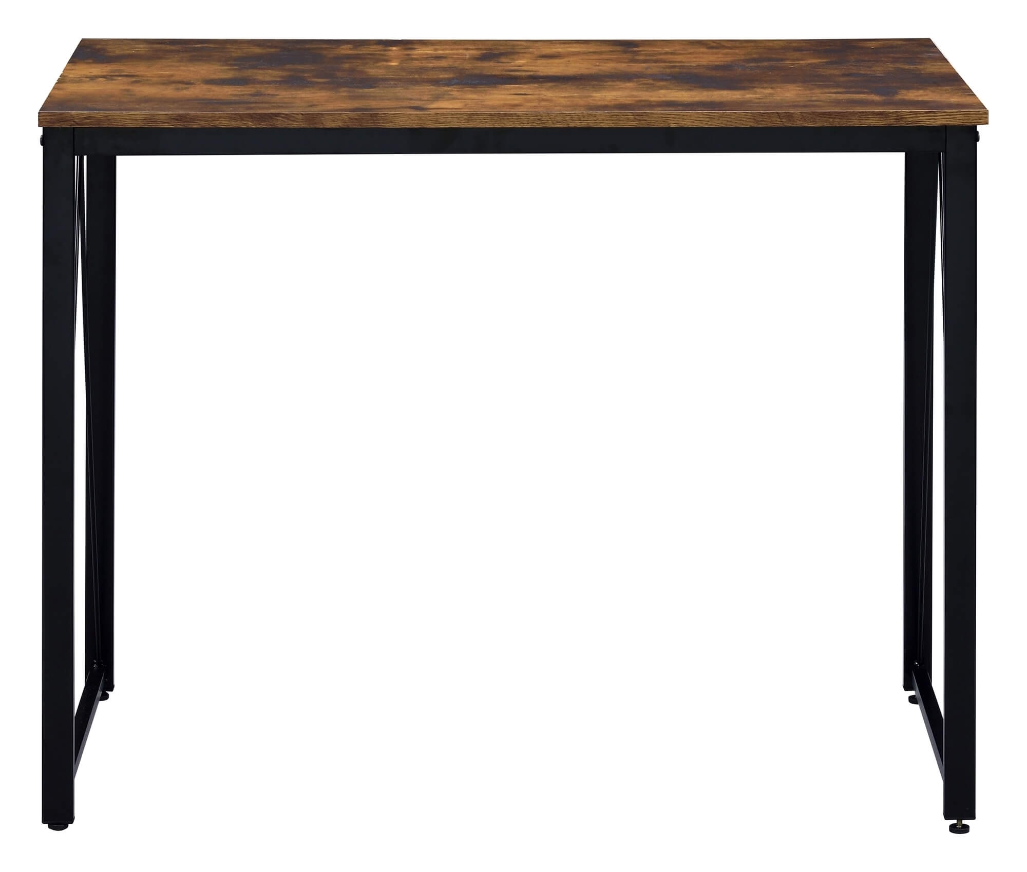 Zaidin Wood Veneer/Metal 35" Writing Desk