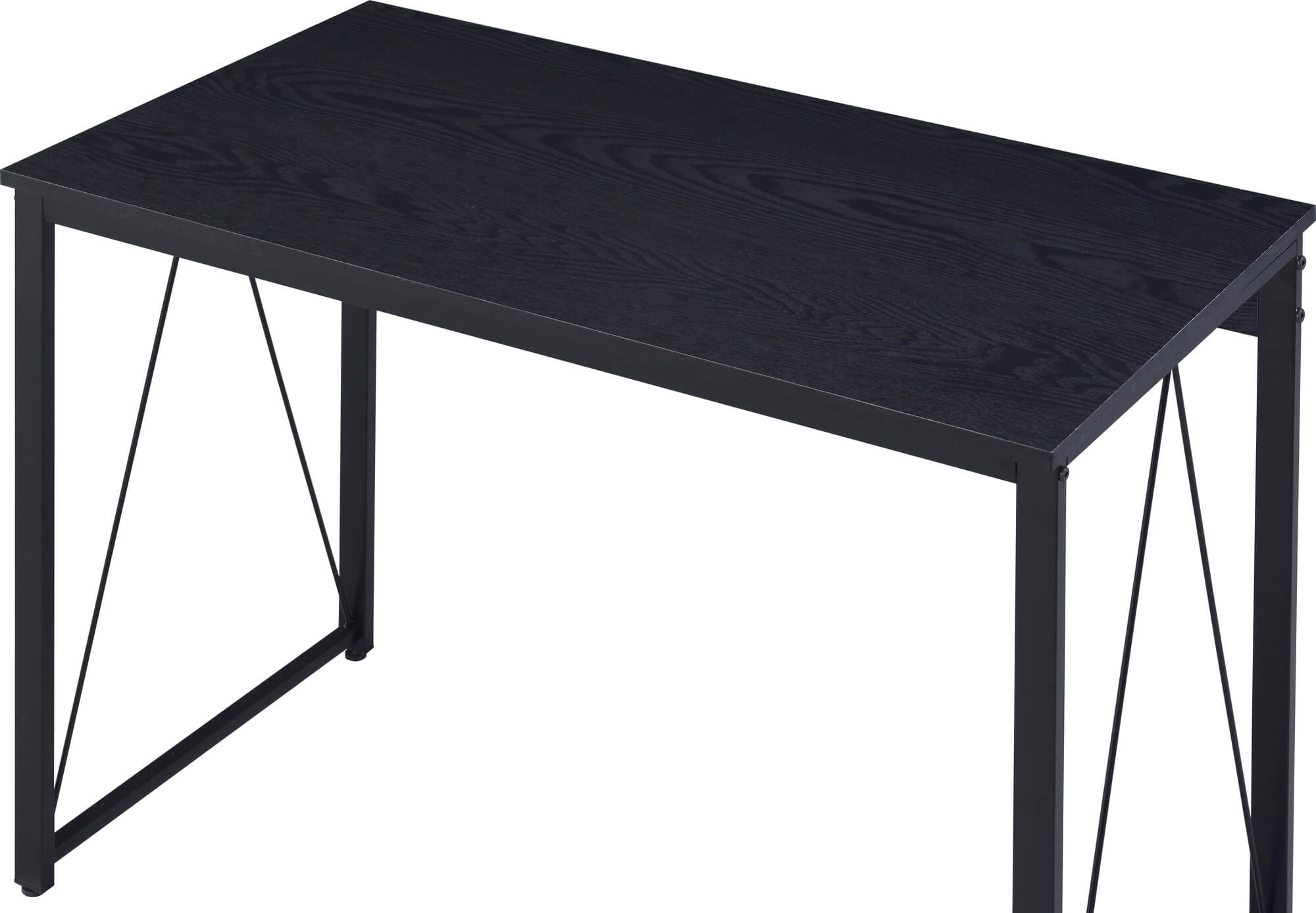 Zaidin Wood Veneer/Metal 35" Writing Desk