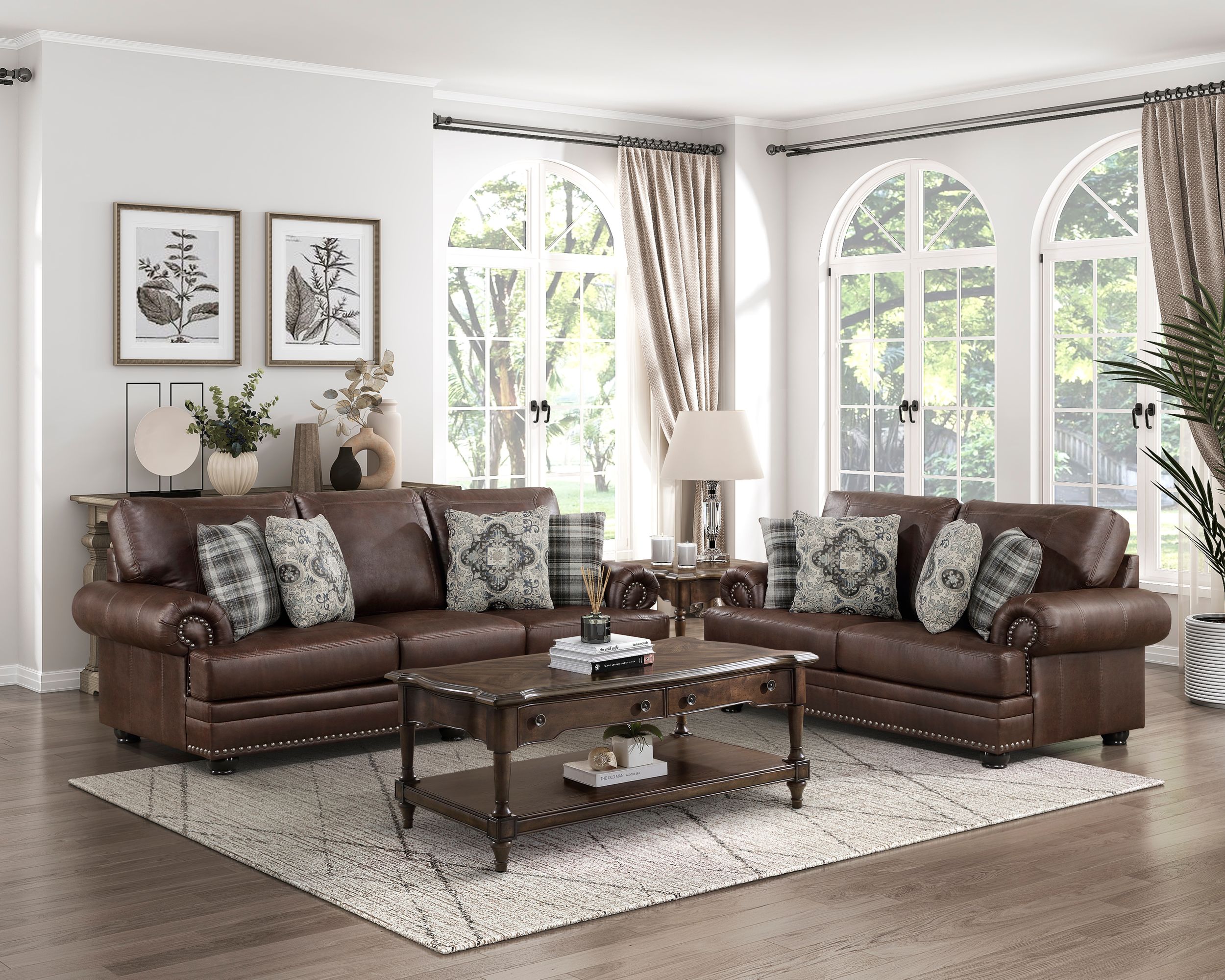 Franklin Microfiber Sofa