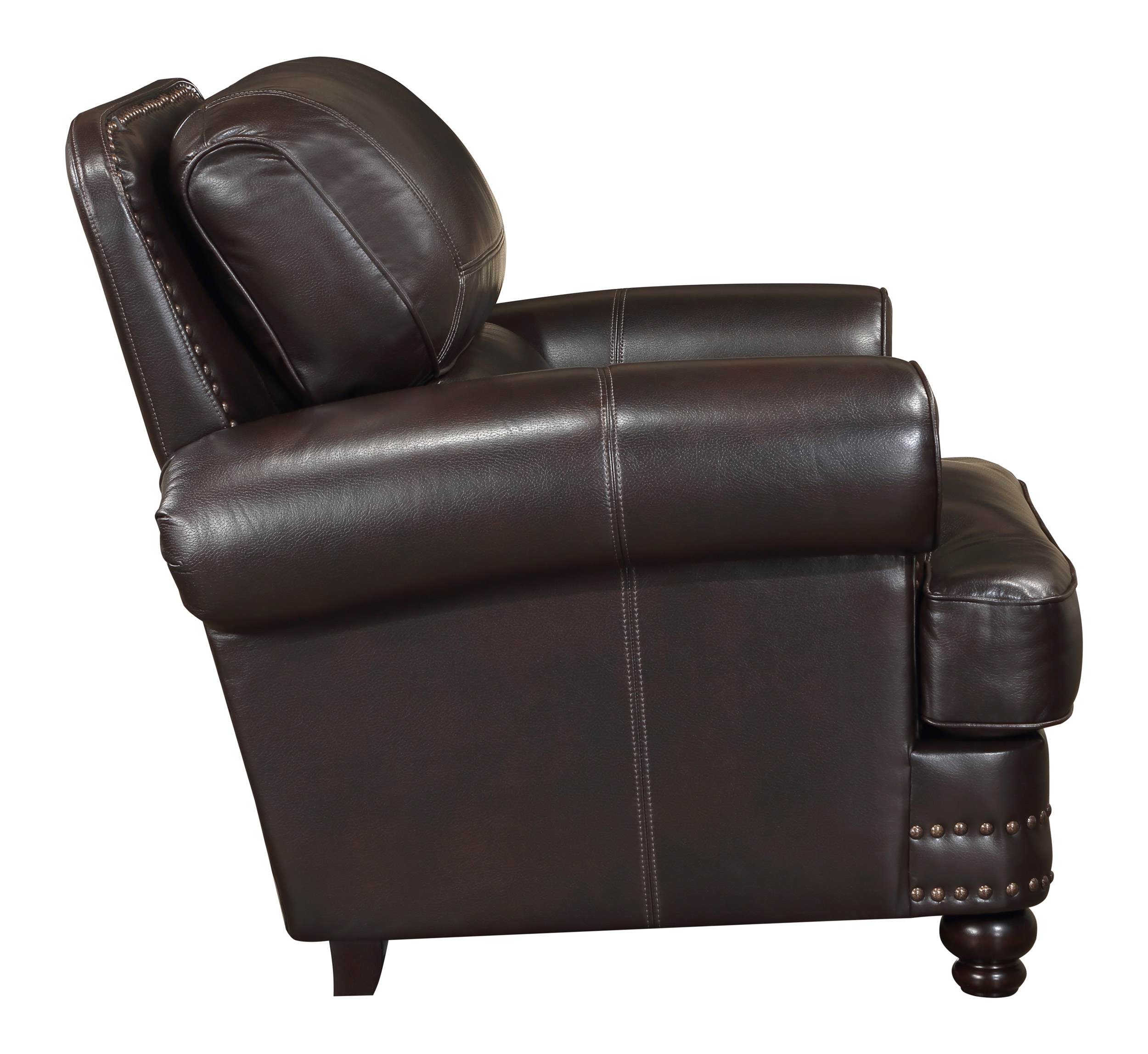 Milford Faux Leather Living Room Set