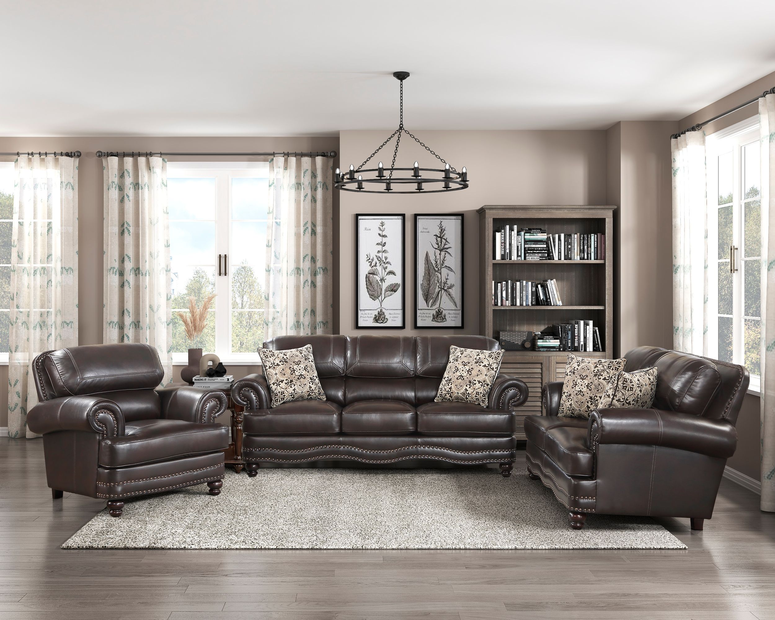 Milford Faux Leather Chair