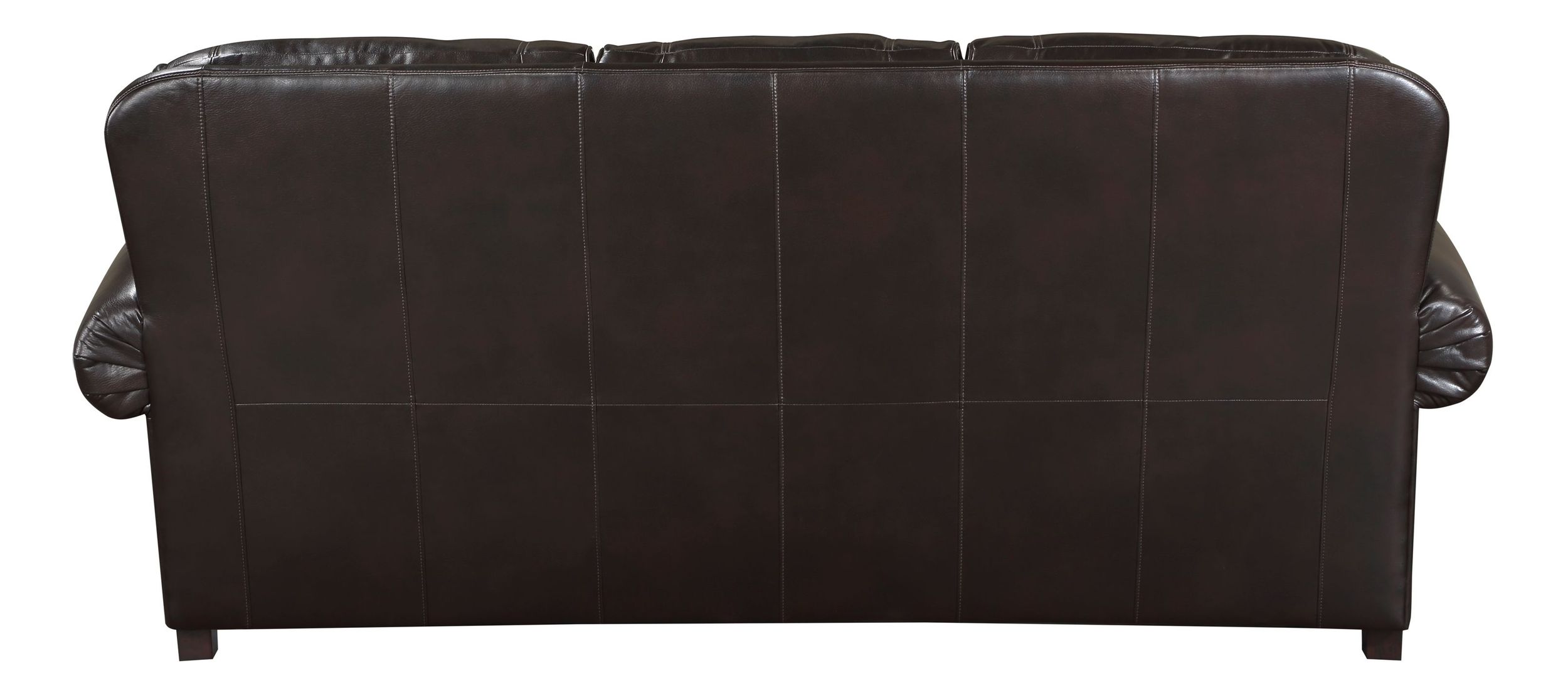 Milford Faux Leather Sofa