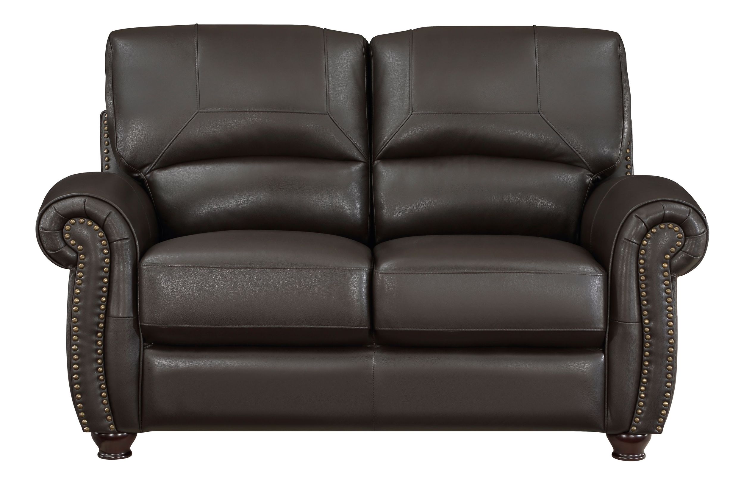 Foxborough Leather Loveseat