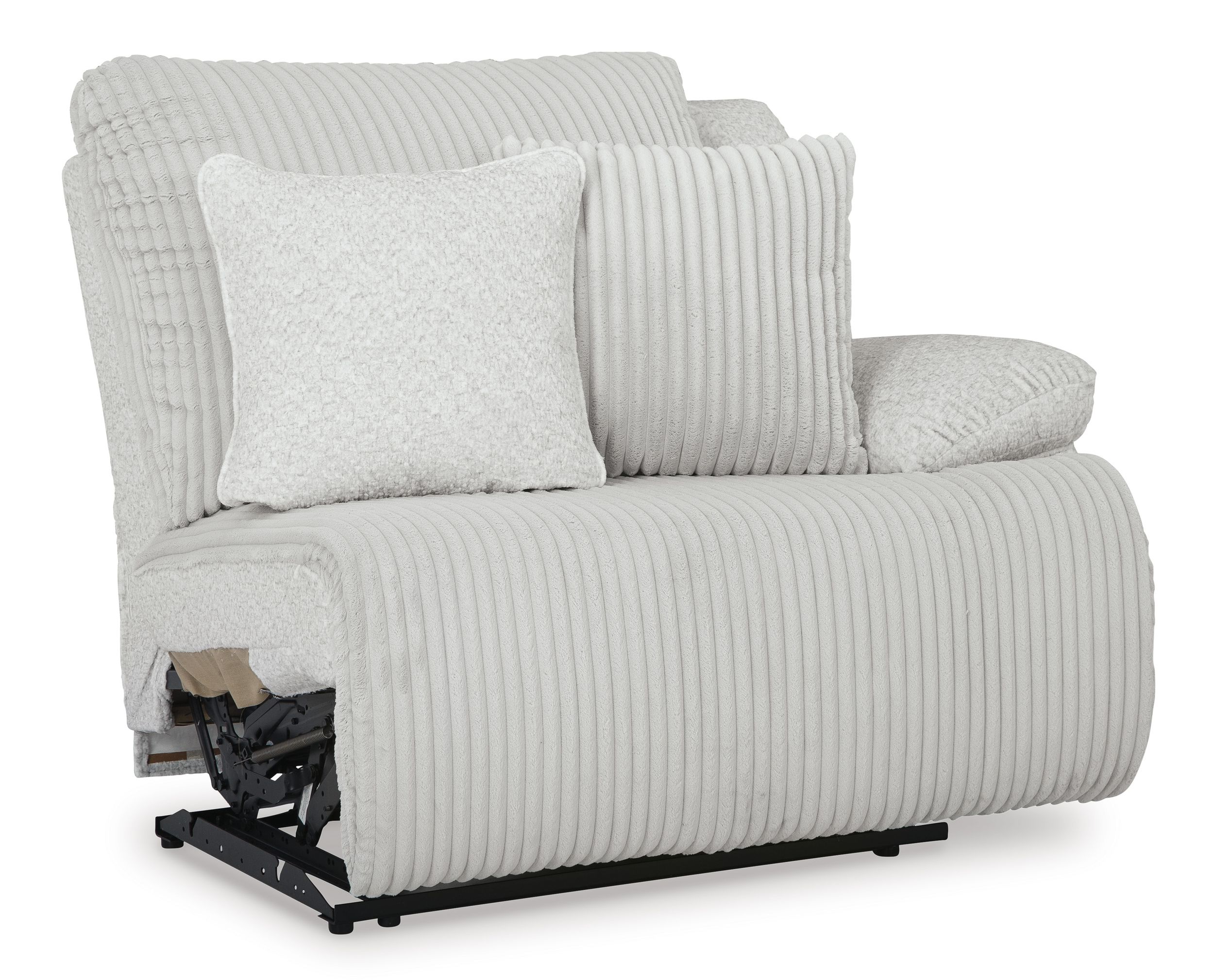 Top Tier Polyester 3-Piece Reclining Modular Sofa