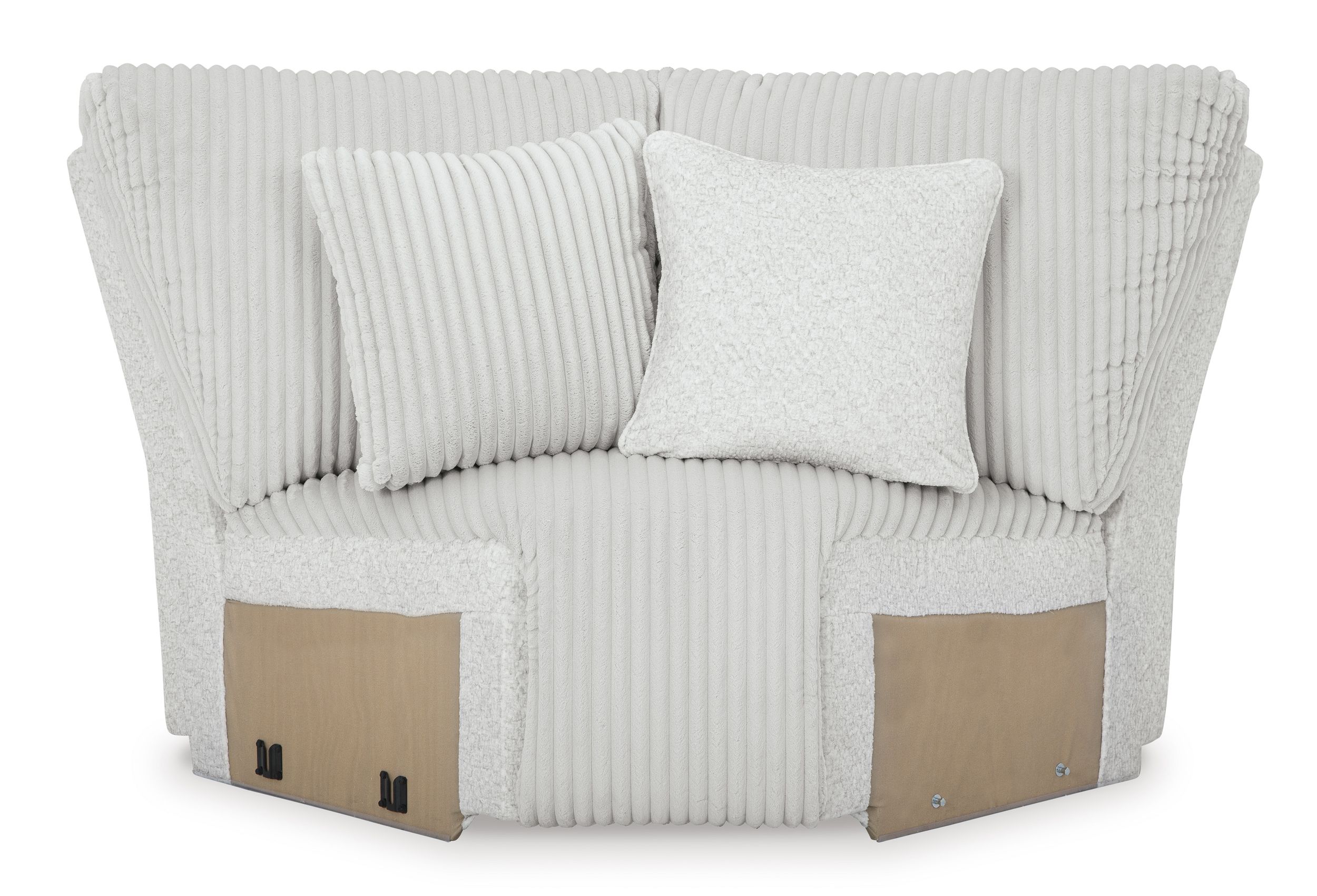Top Tier Polyester 5-Piece L-Shaped Reclining Sectional Sofa