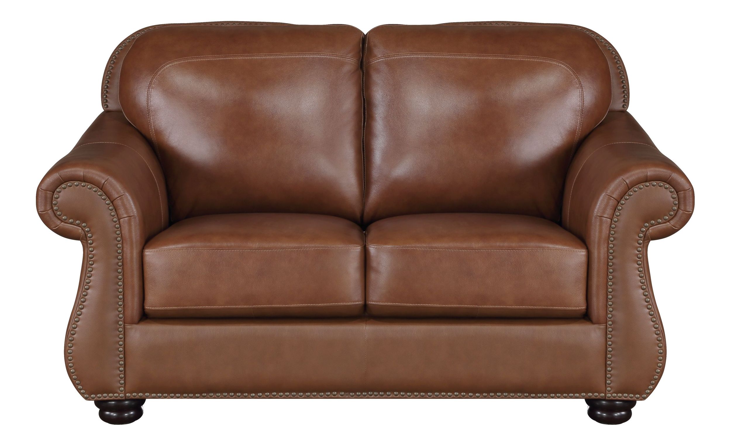 Attleboro Leather Loveseat