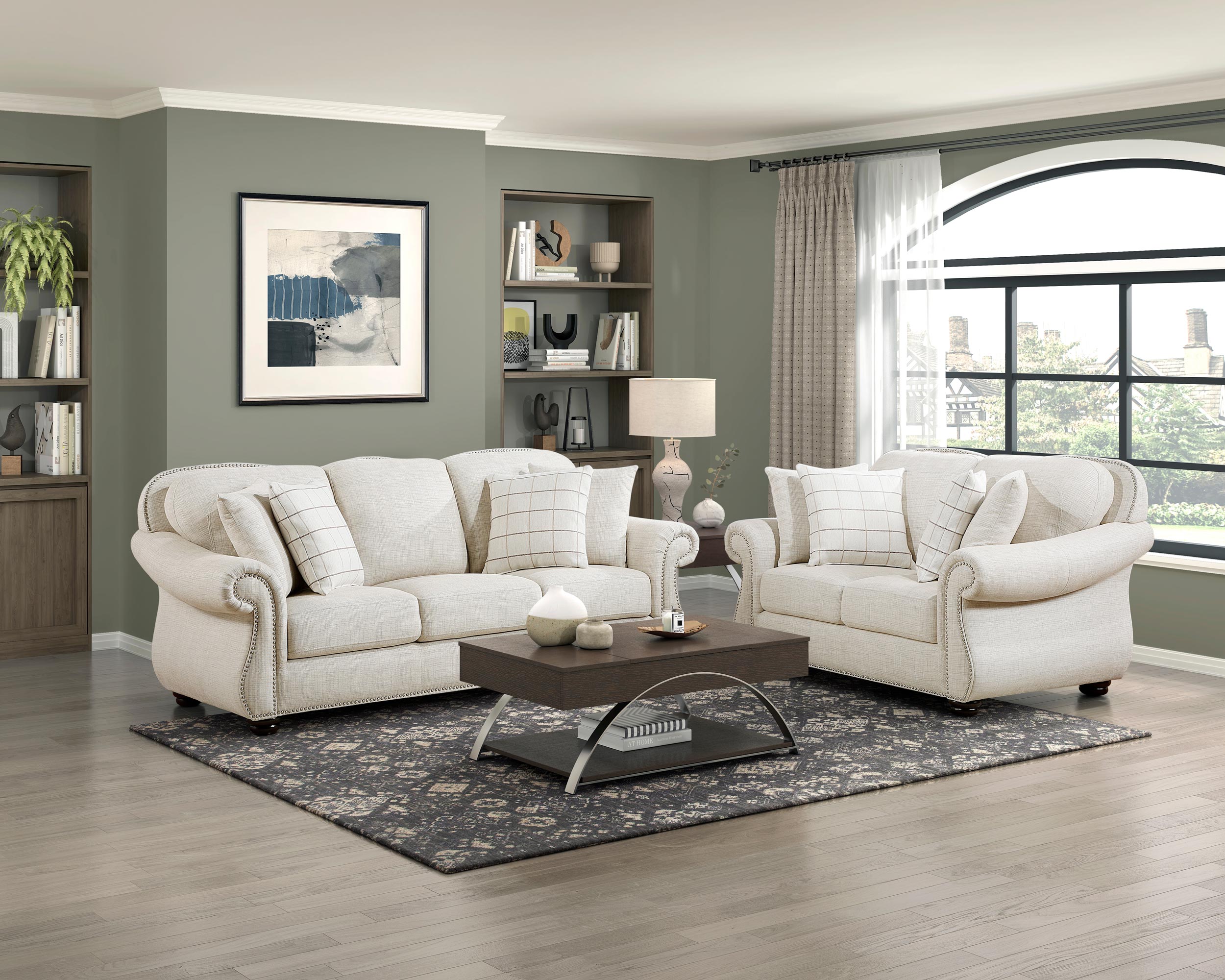 Attleboro Polyester Sofa