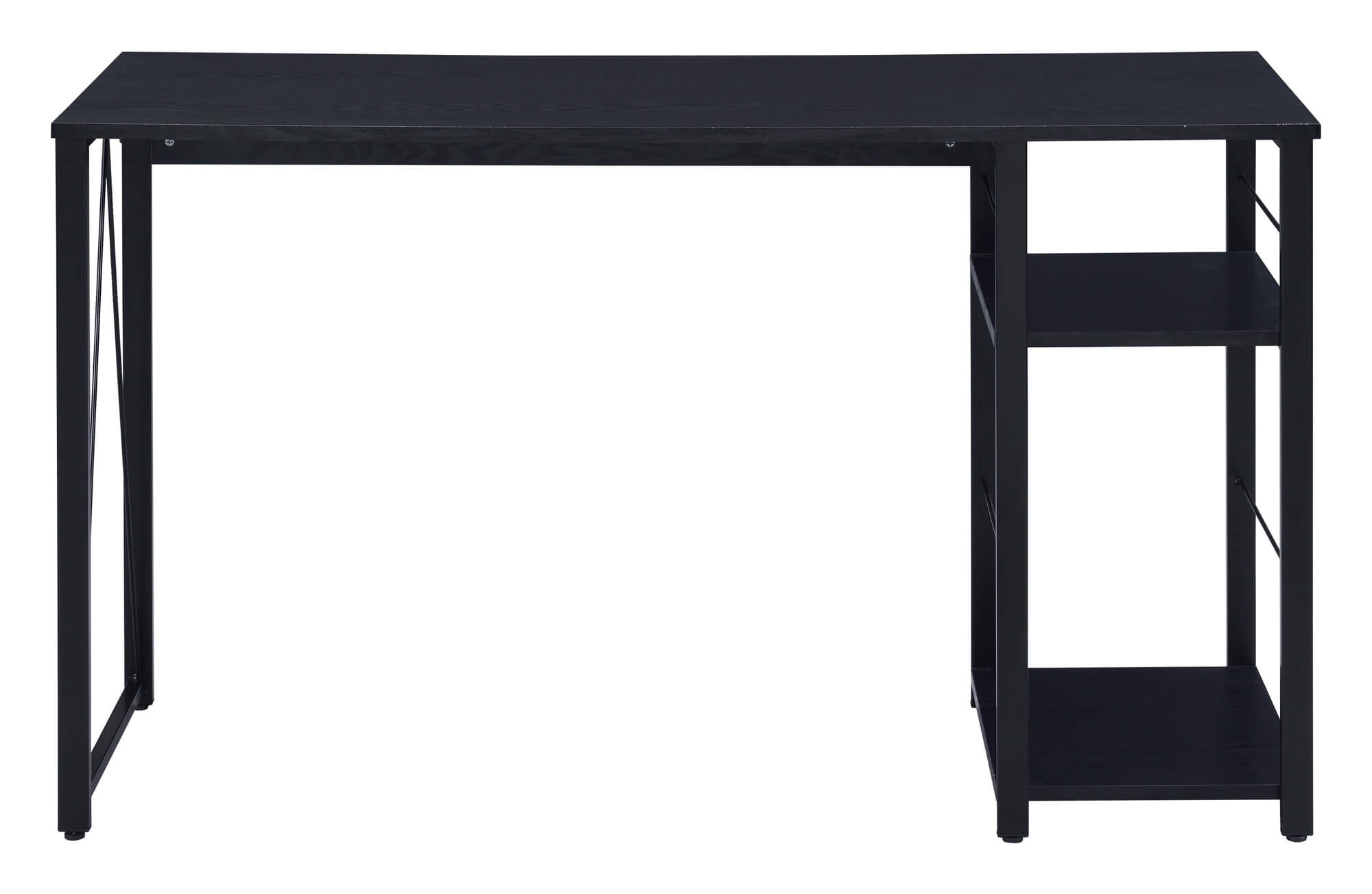 Vadna Wood Veneer/Metal Desk