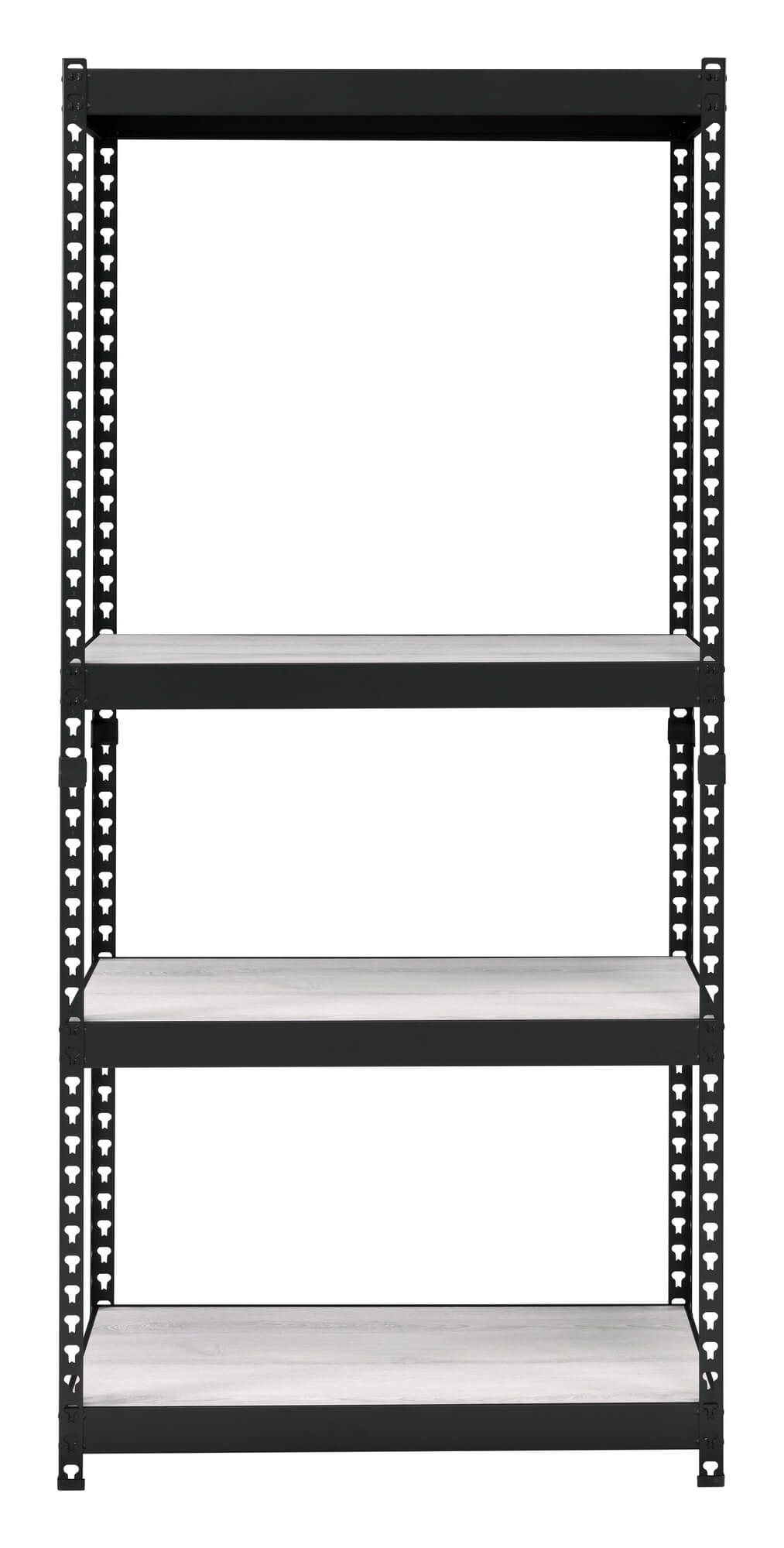 Decmus Wood Veneer/Metal 48" Bookshelf