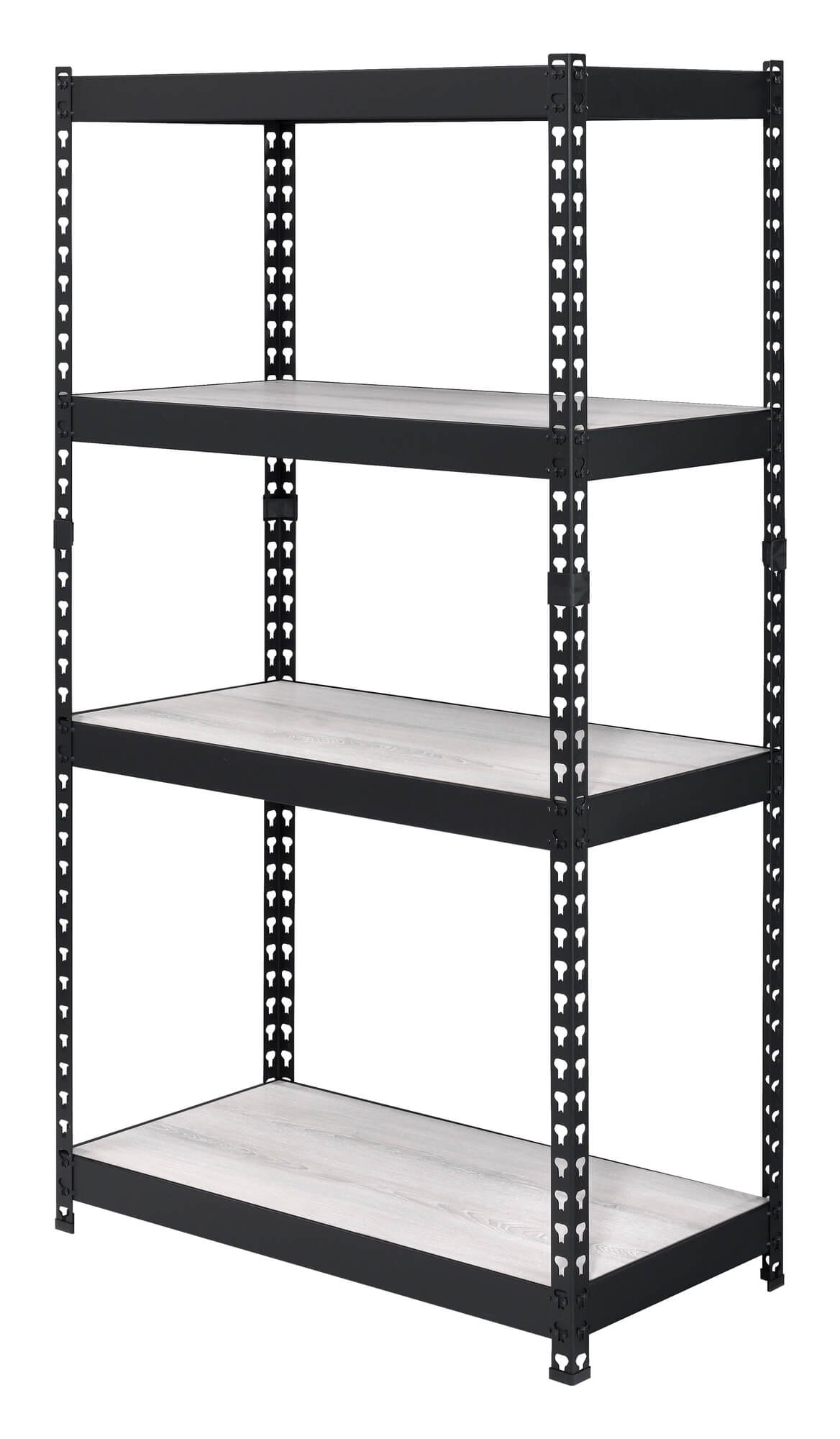 Decmus Wood Veneer/Metal 48" Bookshelf
