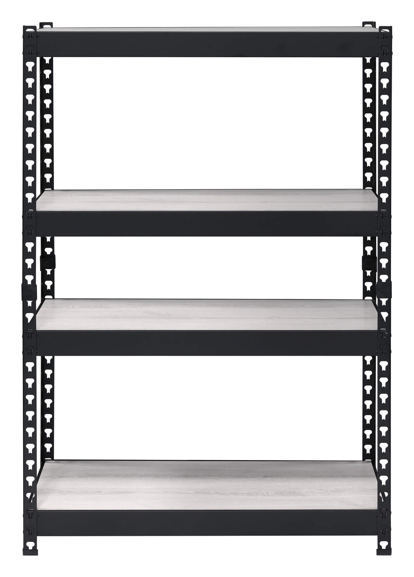 Decmus Wood Veneer/Metal 48" Bookshelf