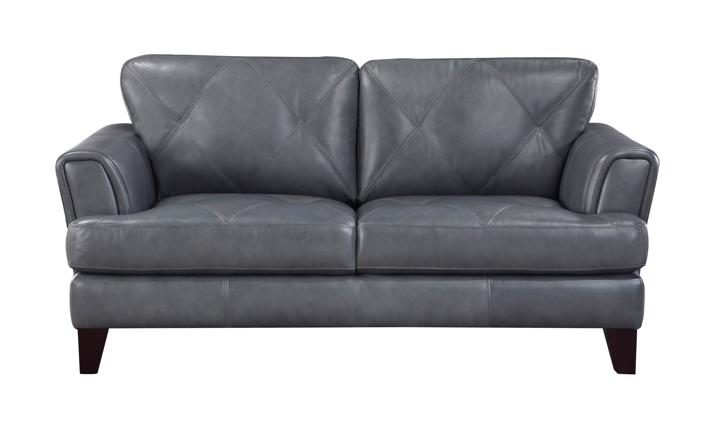 Thierry Leather Loveseat