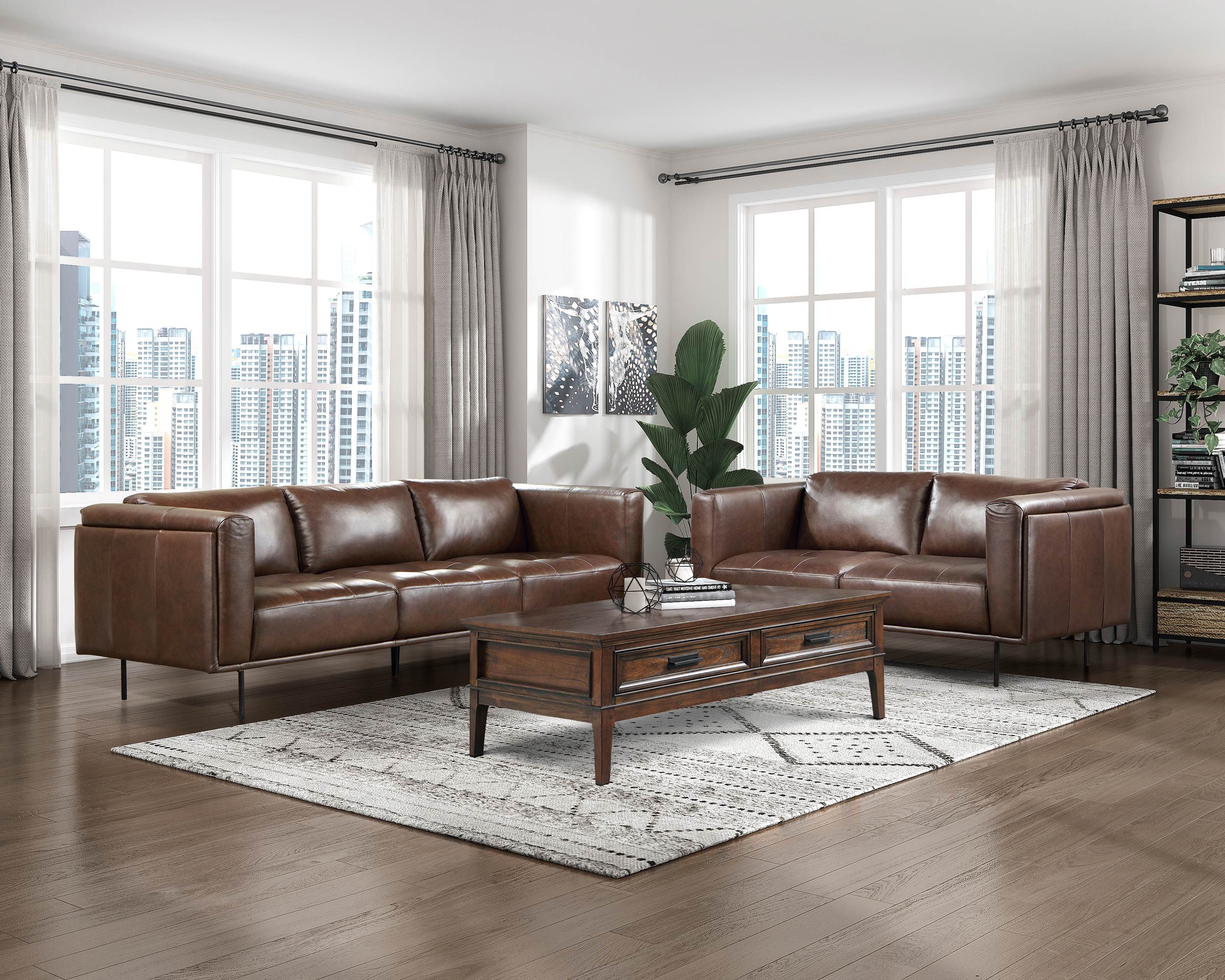Soren Leather Sofa