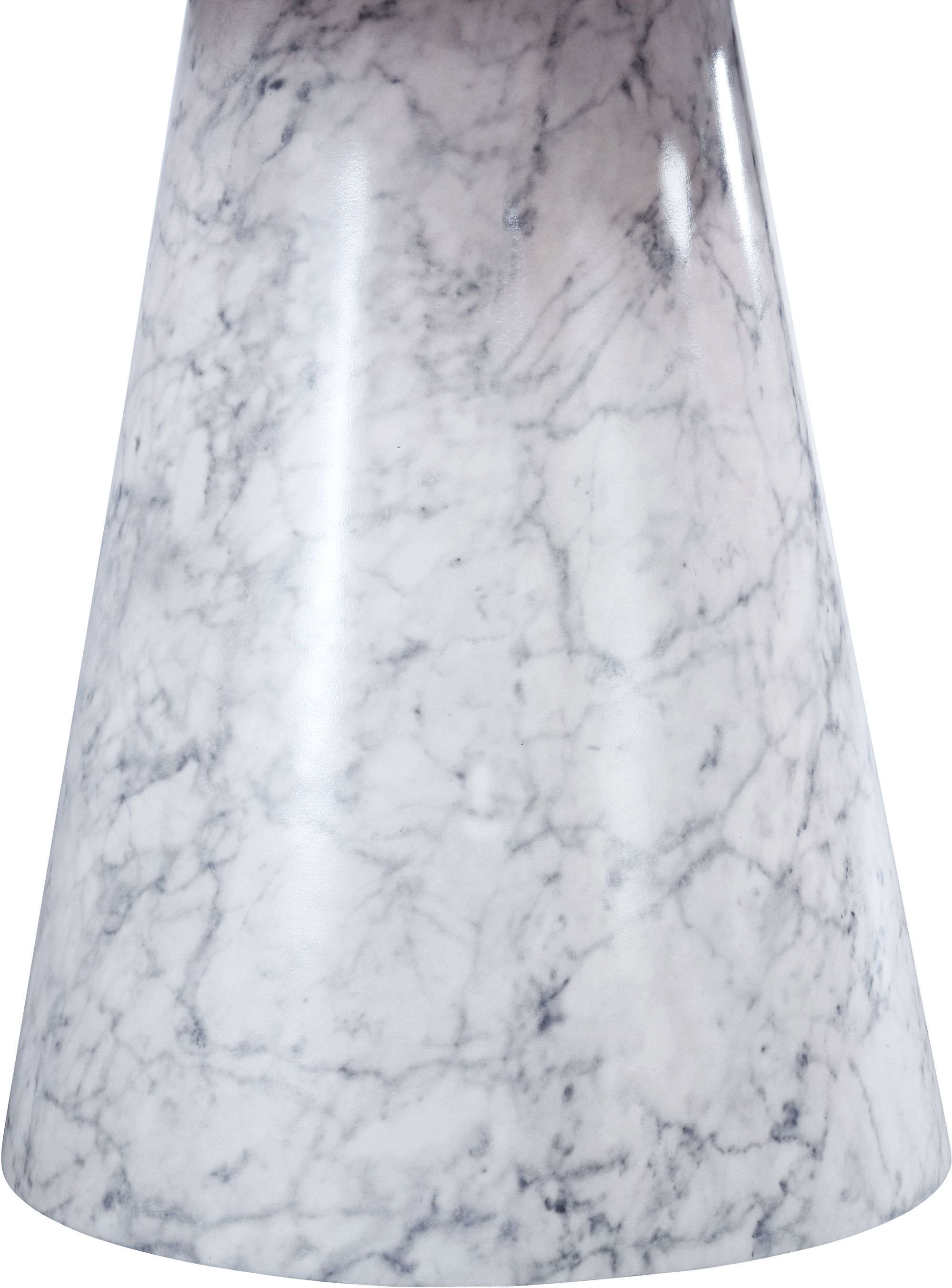 Omni 48" Round Faux Marble Dining Table