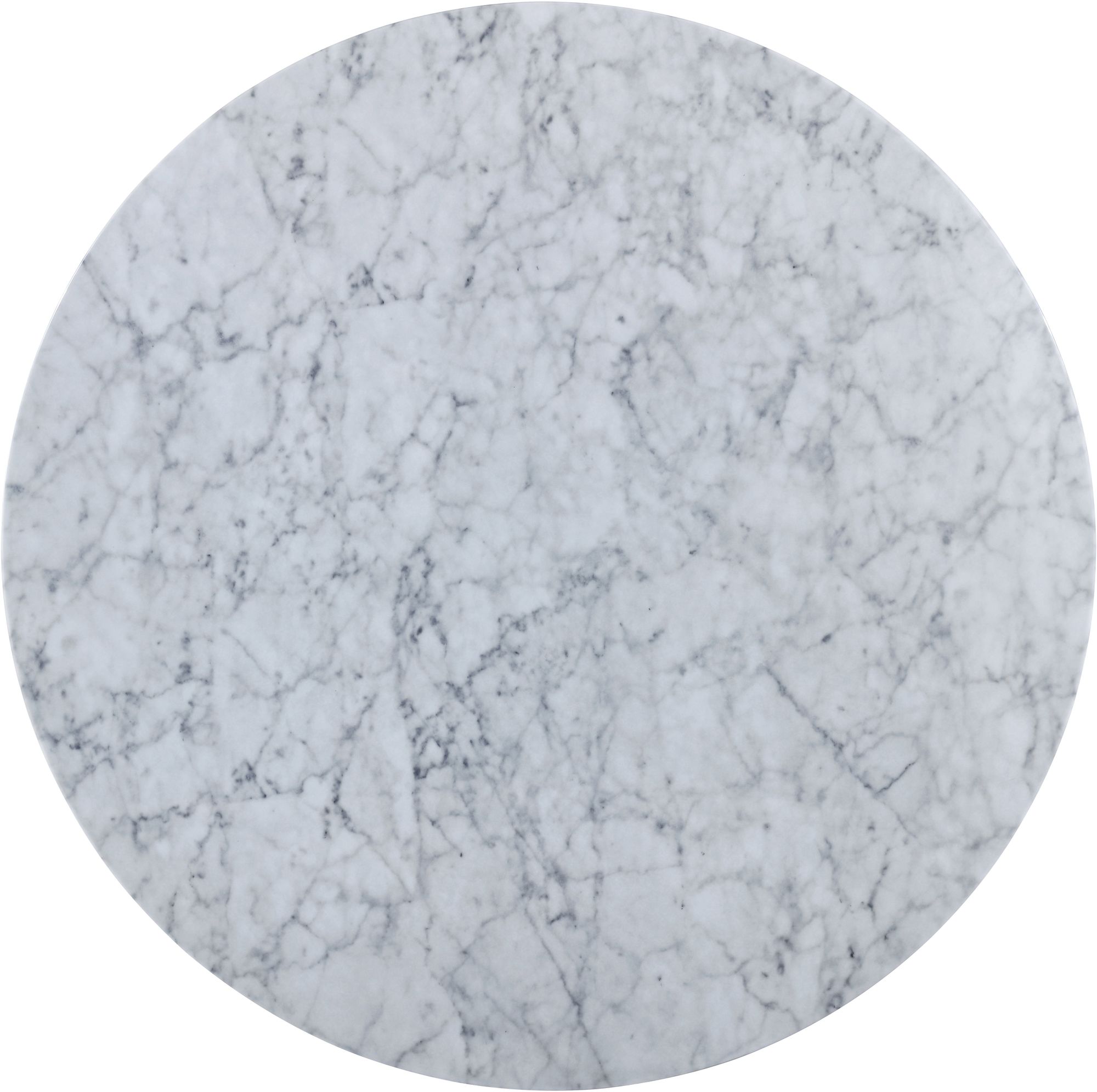 Omni 48" Round Faux Marble Dining Table