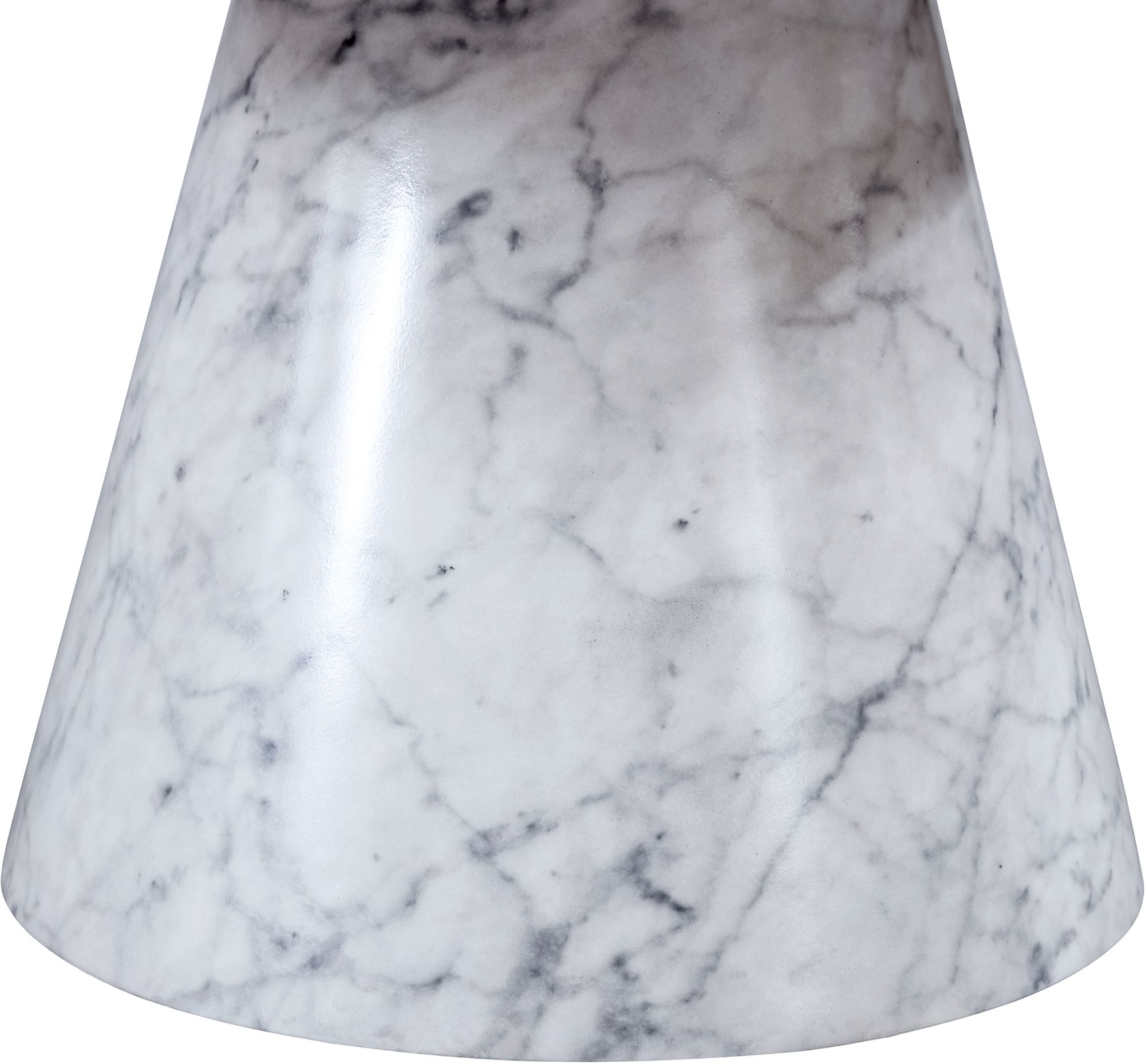 Omni 36" Round Faux Marble Coffee Table
