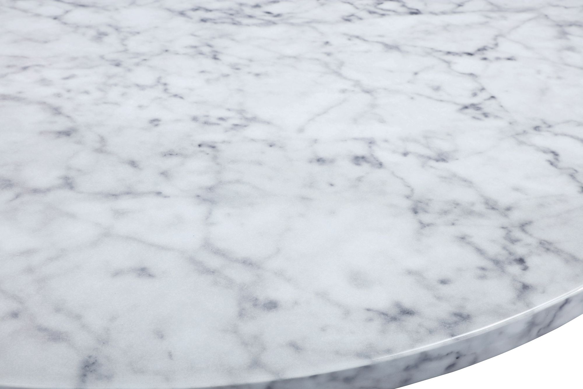 Omni 36" Round Faux Marble Coffee Table