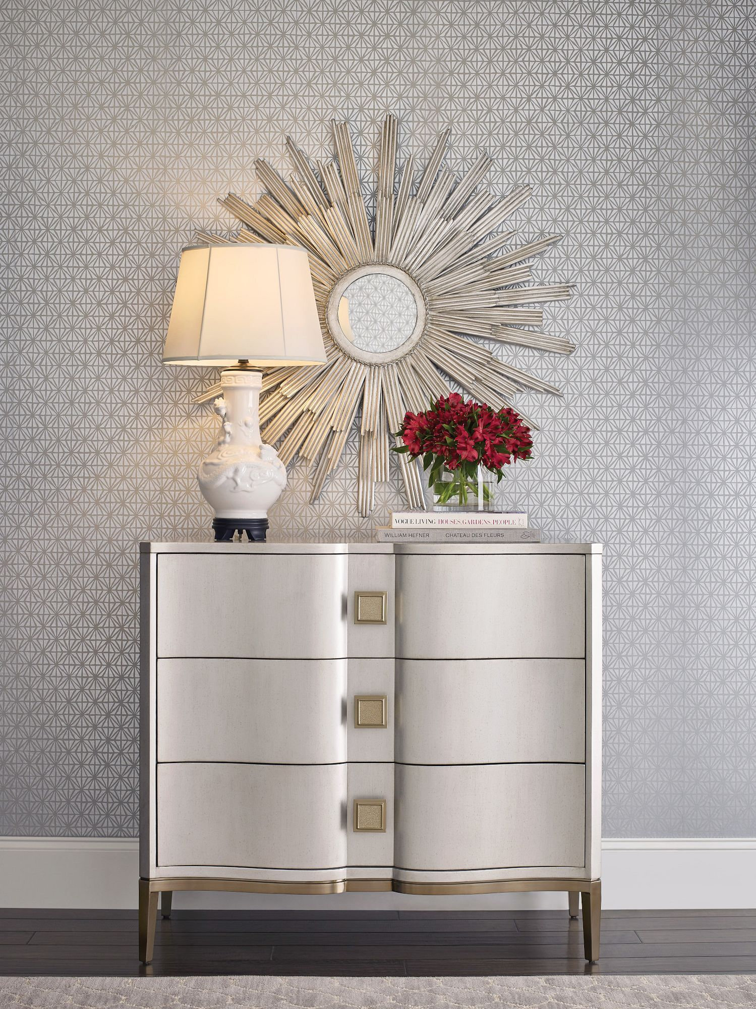 Vantage Morris Fabric/Wood Panel Bedroom Set