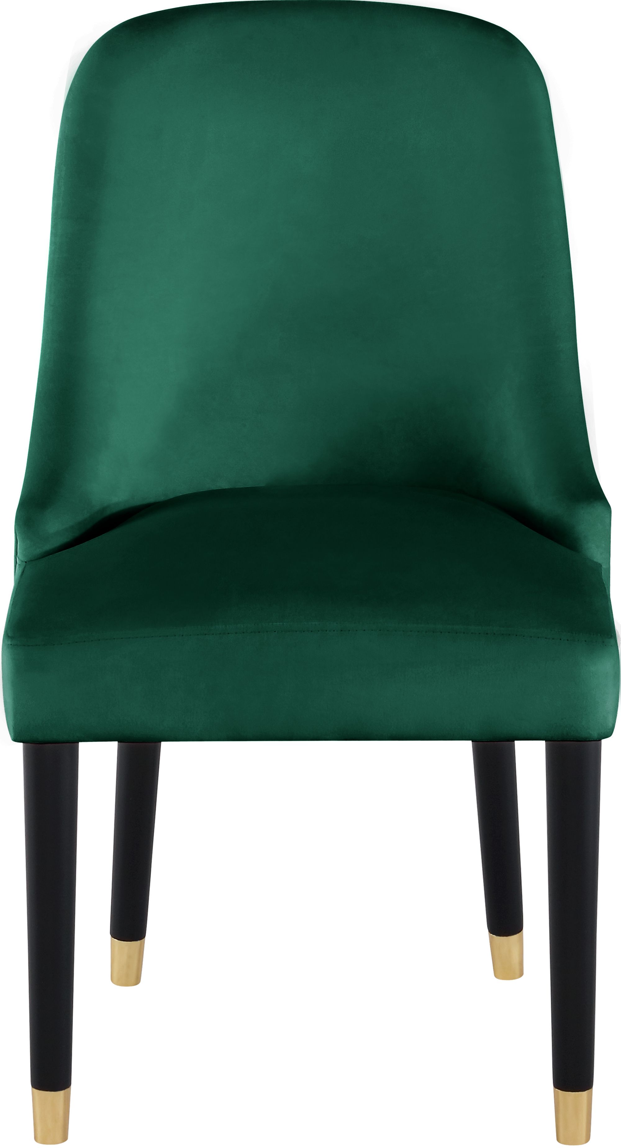 Omni Velvet Dining Chair with Wooden Legs