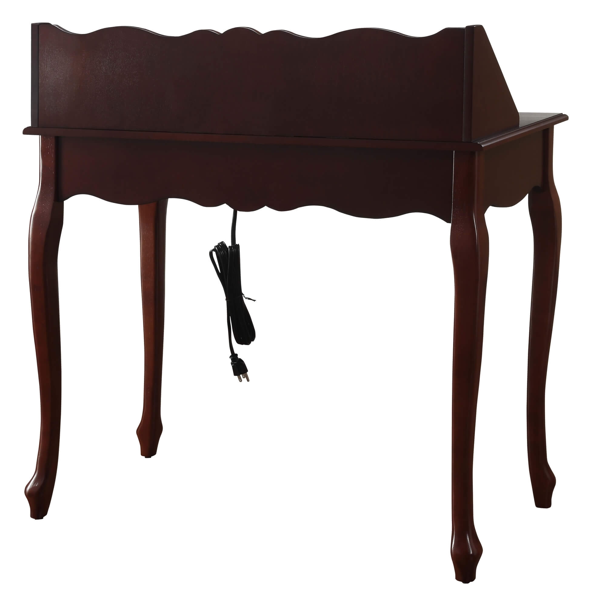 Maral Wood Writing Desk w/ USB Port