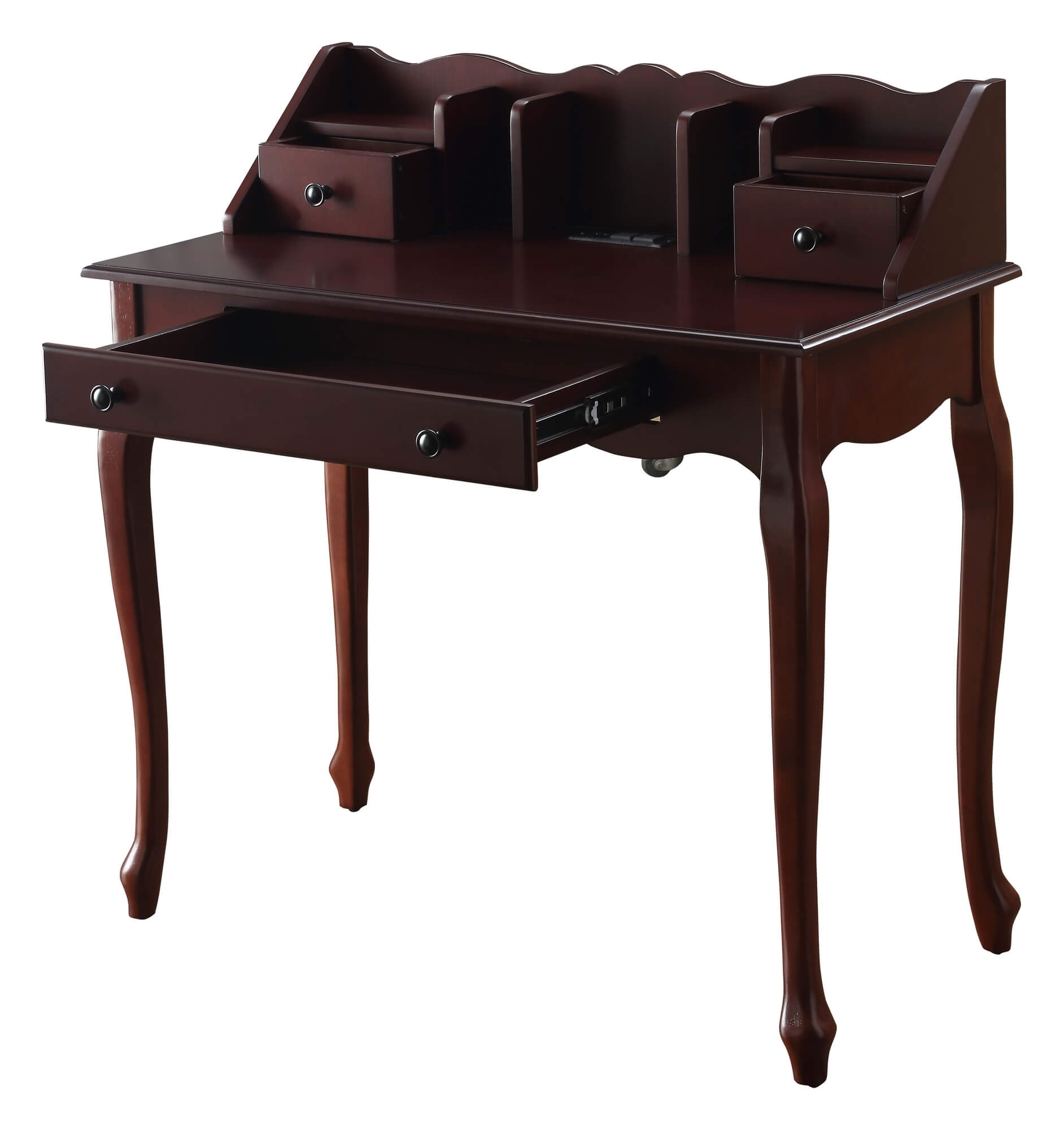 Maral Wood Writing Desk w/ USB Port