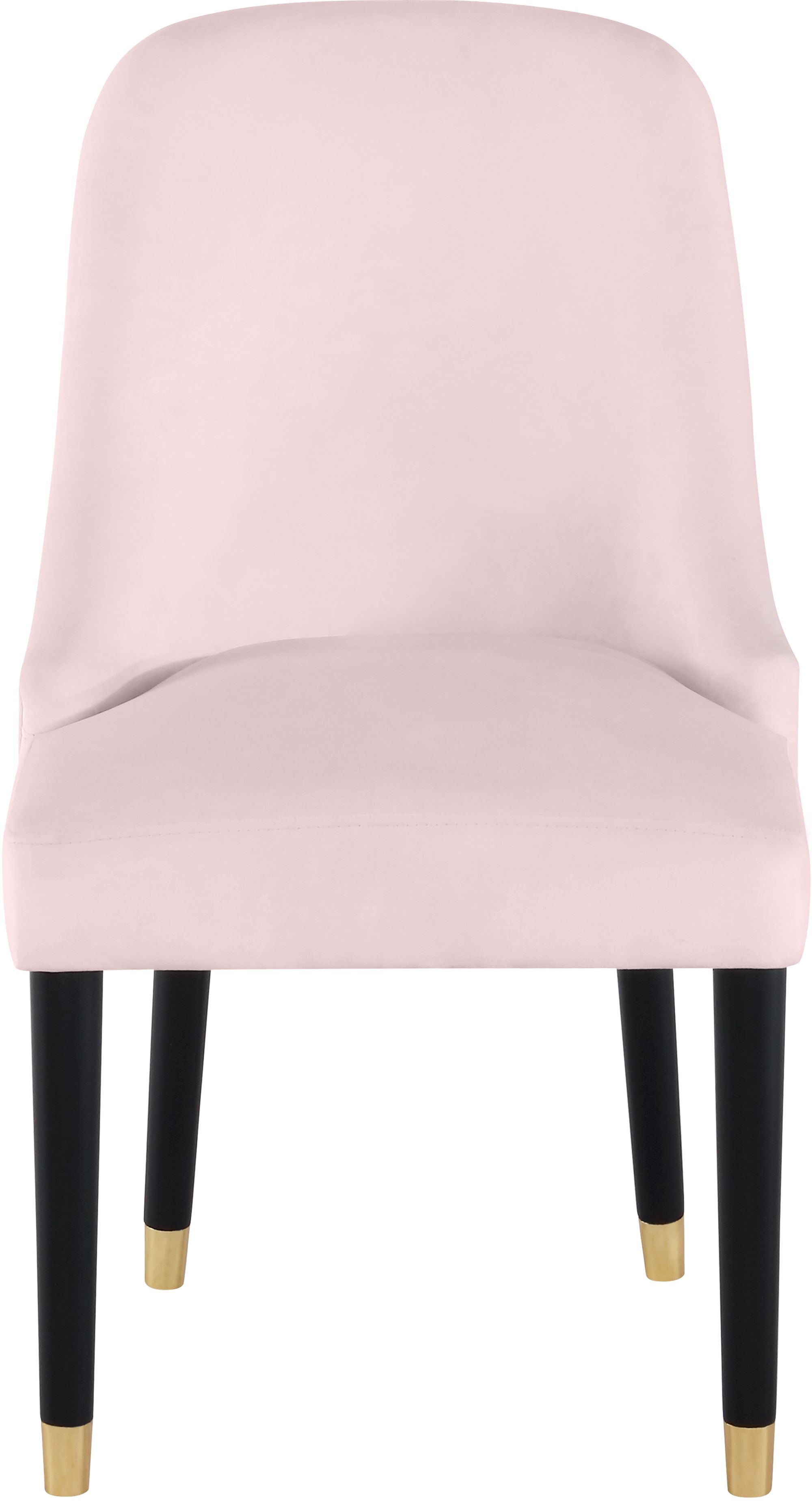 Omni Velvet Dining Chair with Wooden Legs