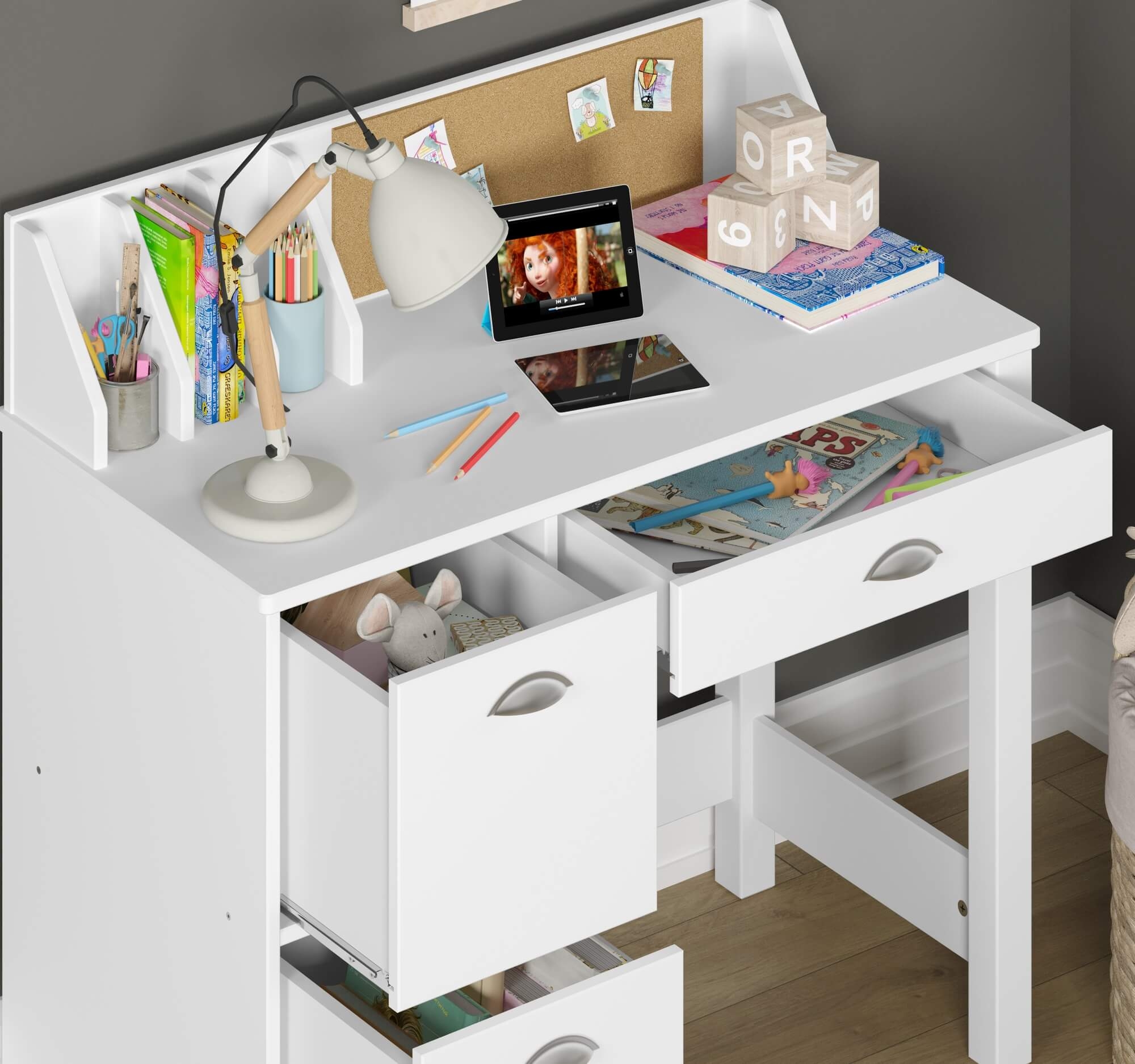 Billie Wood Writing Desk