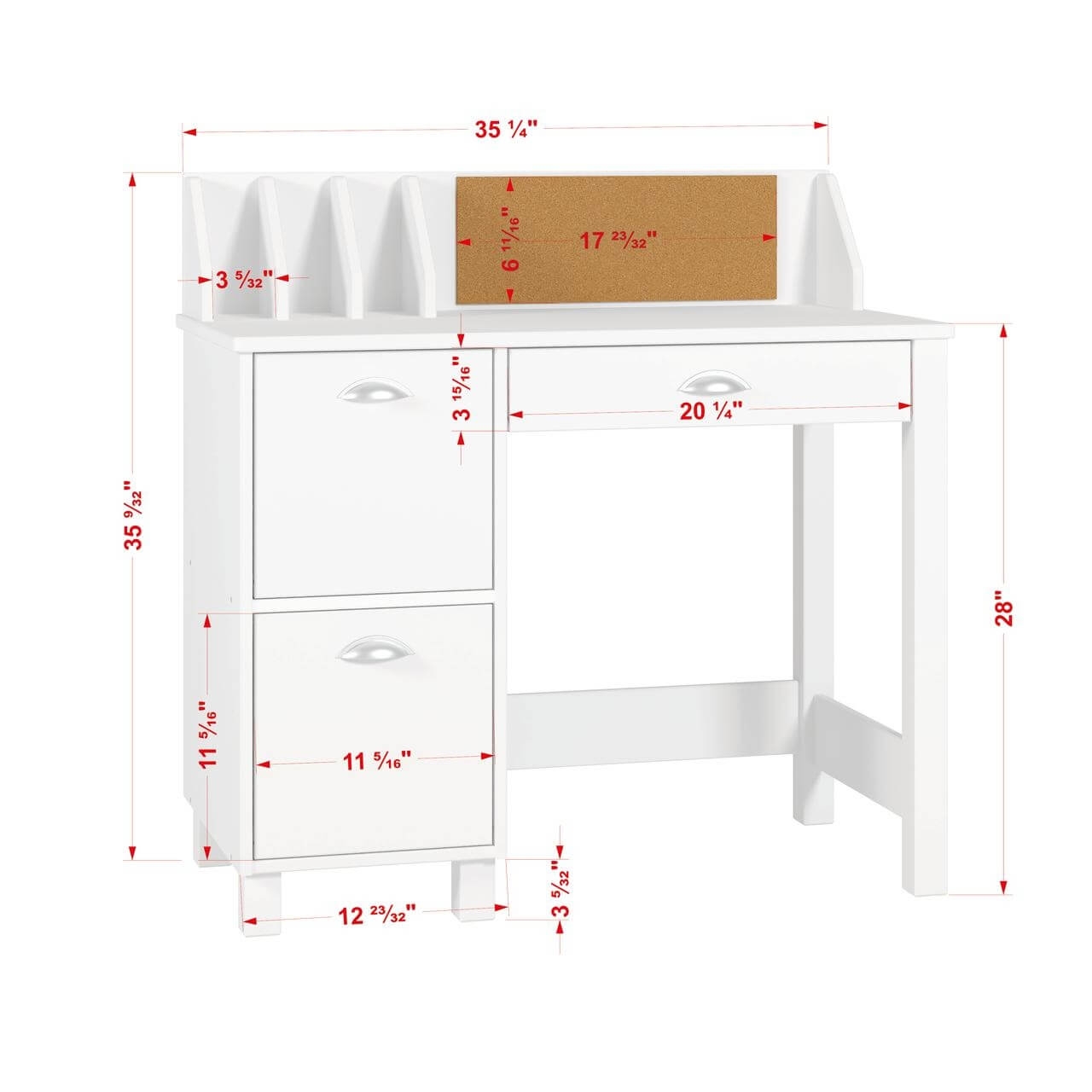 Billie Wood Writing Desk