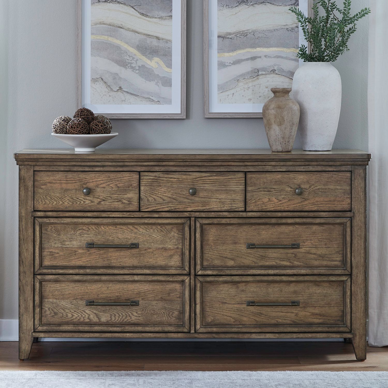 Carolina Park Wood 7-Drawer Dresser